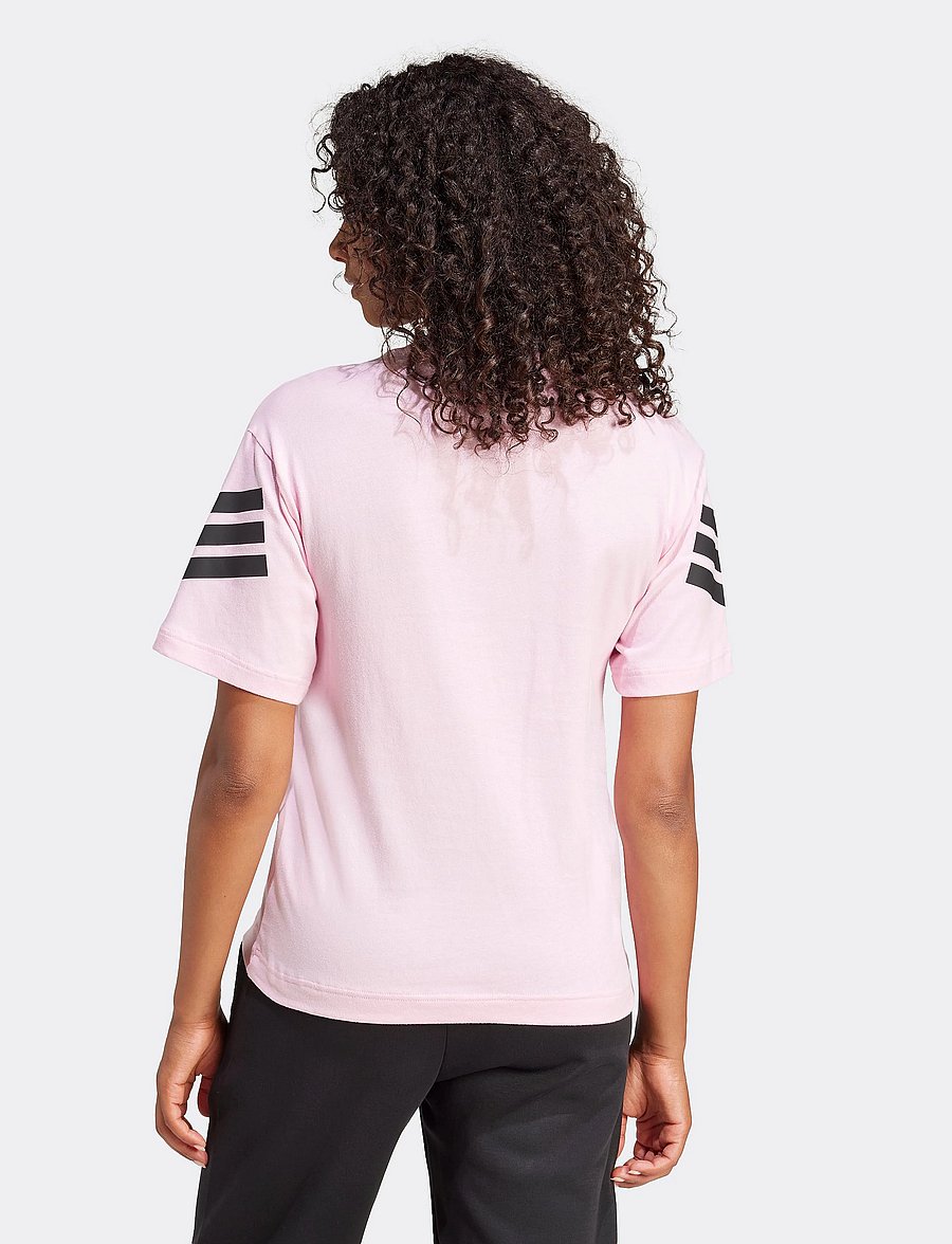 adidas Sportswear - W FI 3S TEE - t-shirts - trupnk - 2