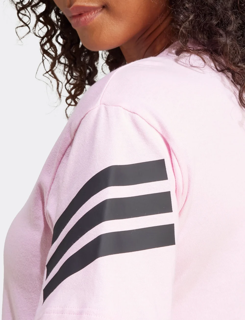 adidas Sportswear - W FI 3S TEE - t-shirts - trupnk - 3