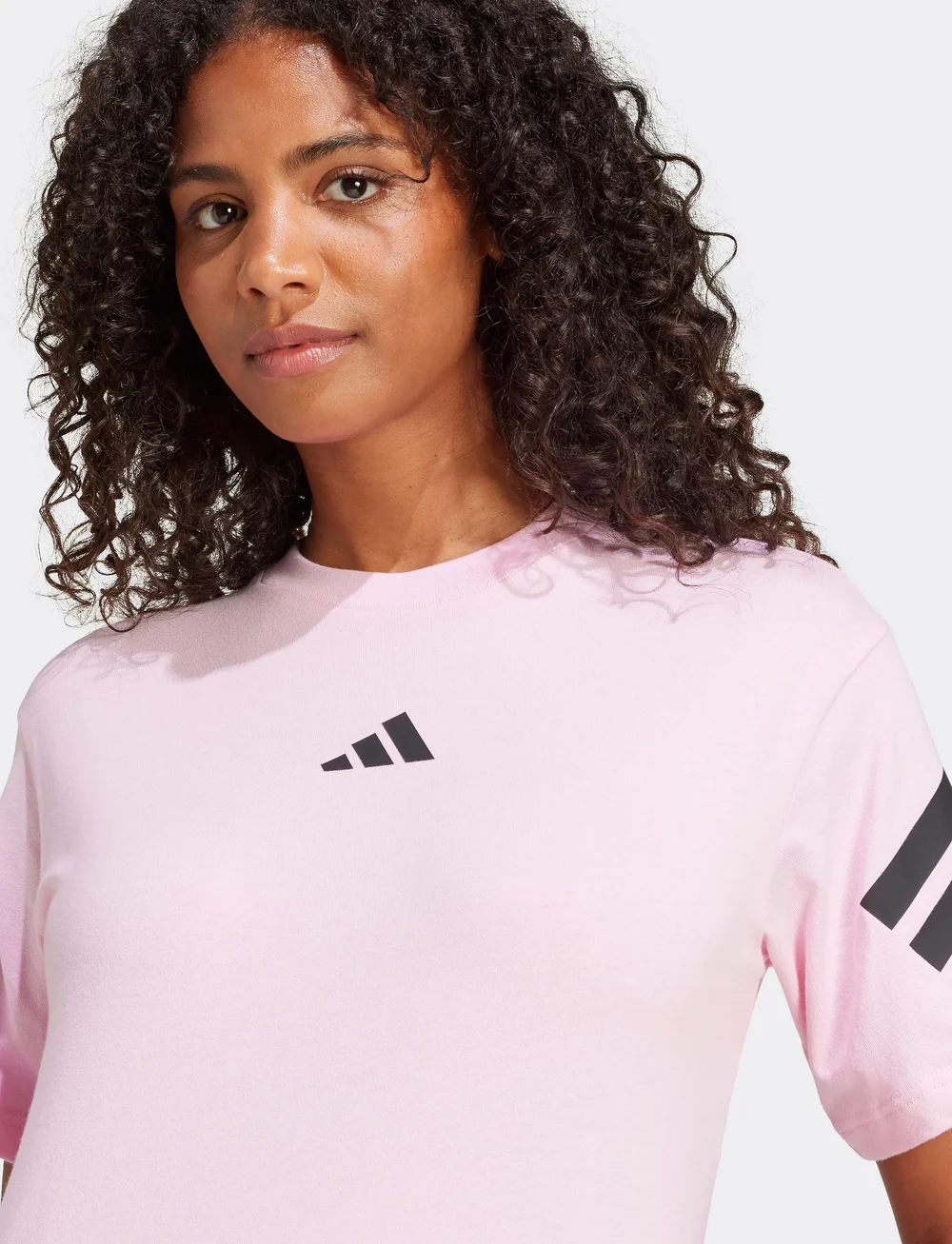 adidas Sportswear - W FI 3S TEE - t-shirts - trupnk - 5