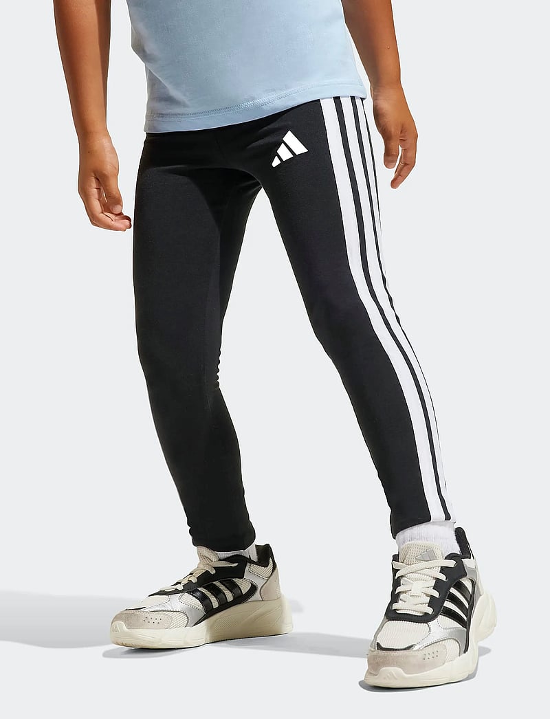 adidas Sportswear - LG 3S LEG 230 - leggings - black/white - 0