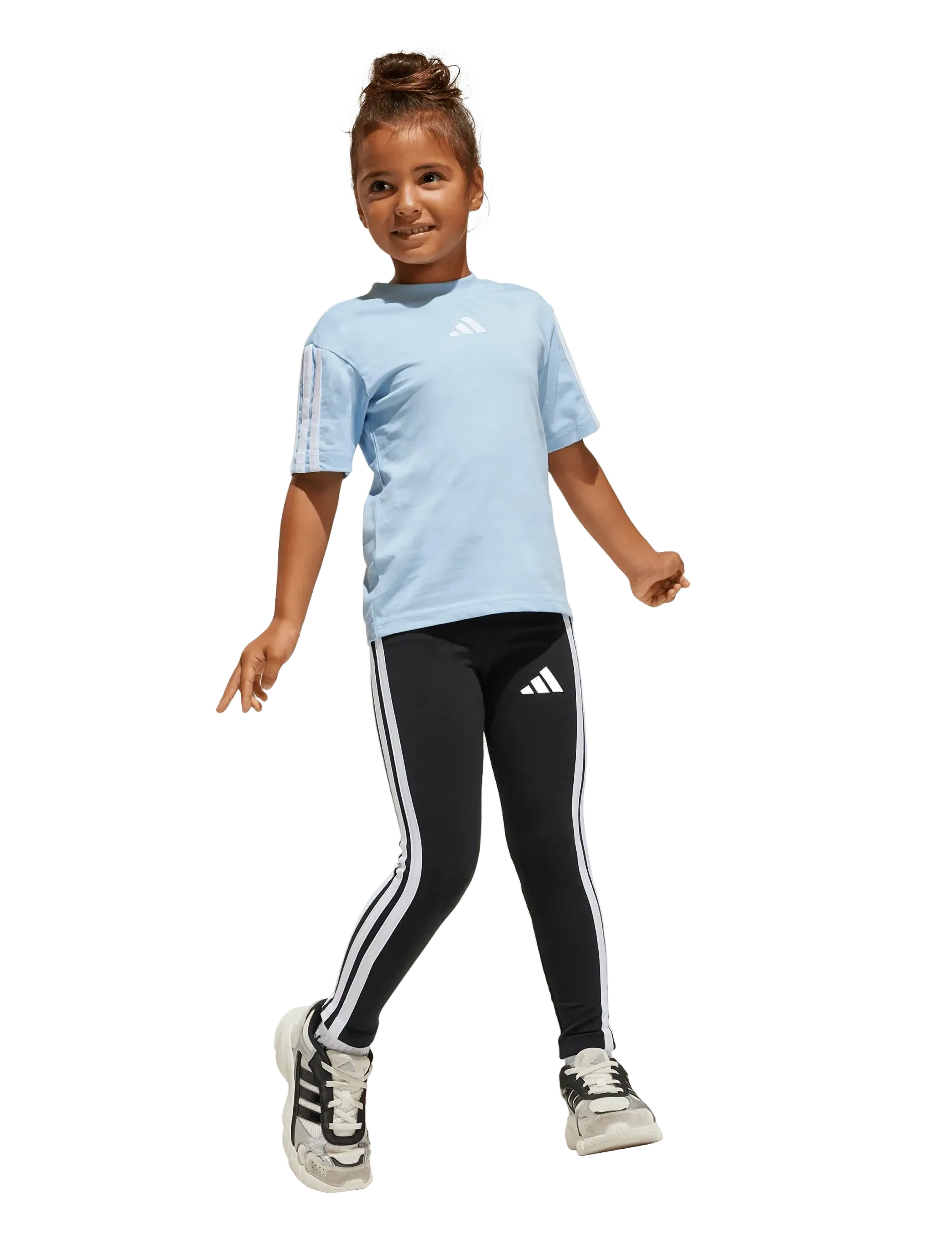 adidas Sportswear LG 3S LEG 230 - Leggings - BLACK/WHITE / black