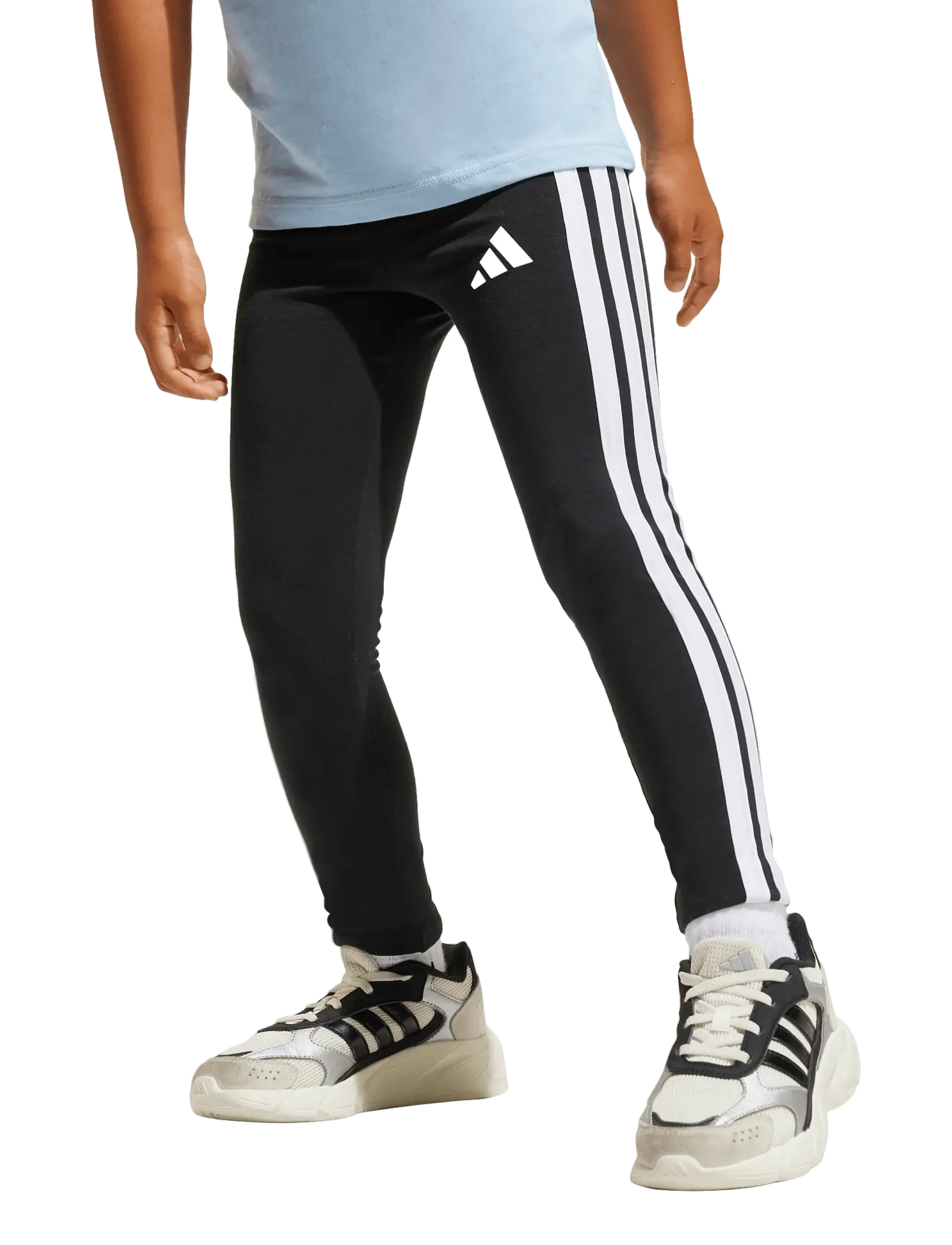 adidas Sportswear - LG 3S LEG 230 - leggings - black/white - 5