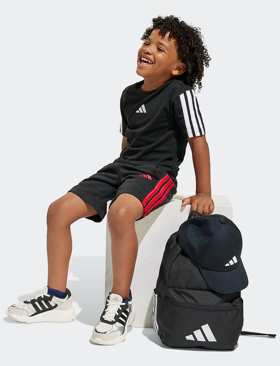 adidas Sportswear - LK 3S TEE 160 - black/white - 0