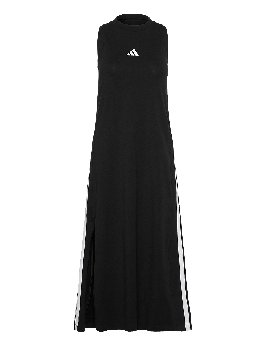 adidas Sportswear - W 3S SJ DRE - kjoler & nederdele - black/white - 1
