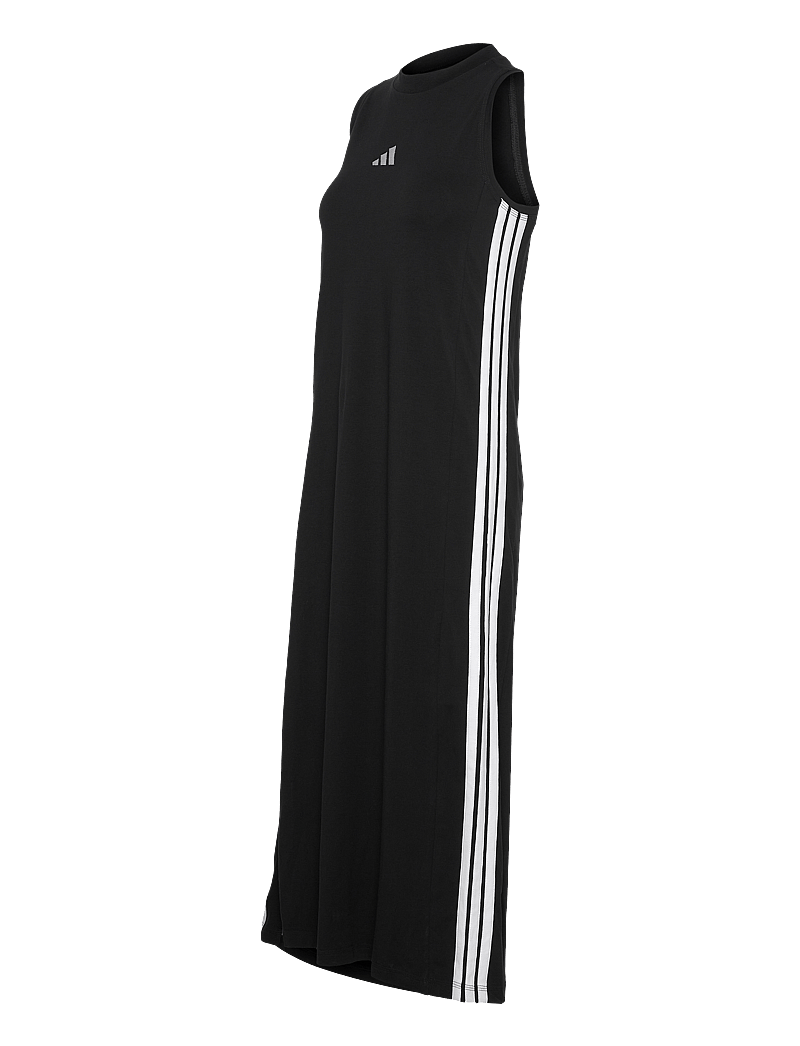 adidas Sportswear - W 3S SJ DRE - klänningar & kjolar - black/white - 3
