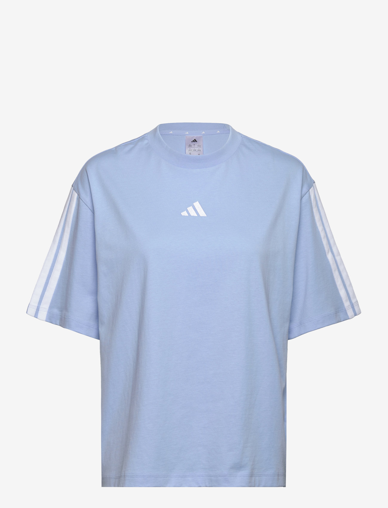adidas Sportswear - W 3S SJ BF T - t-shirts - globlu/white - 1