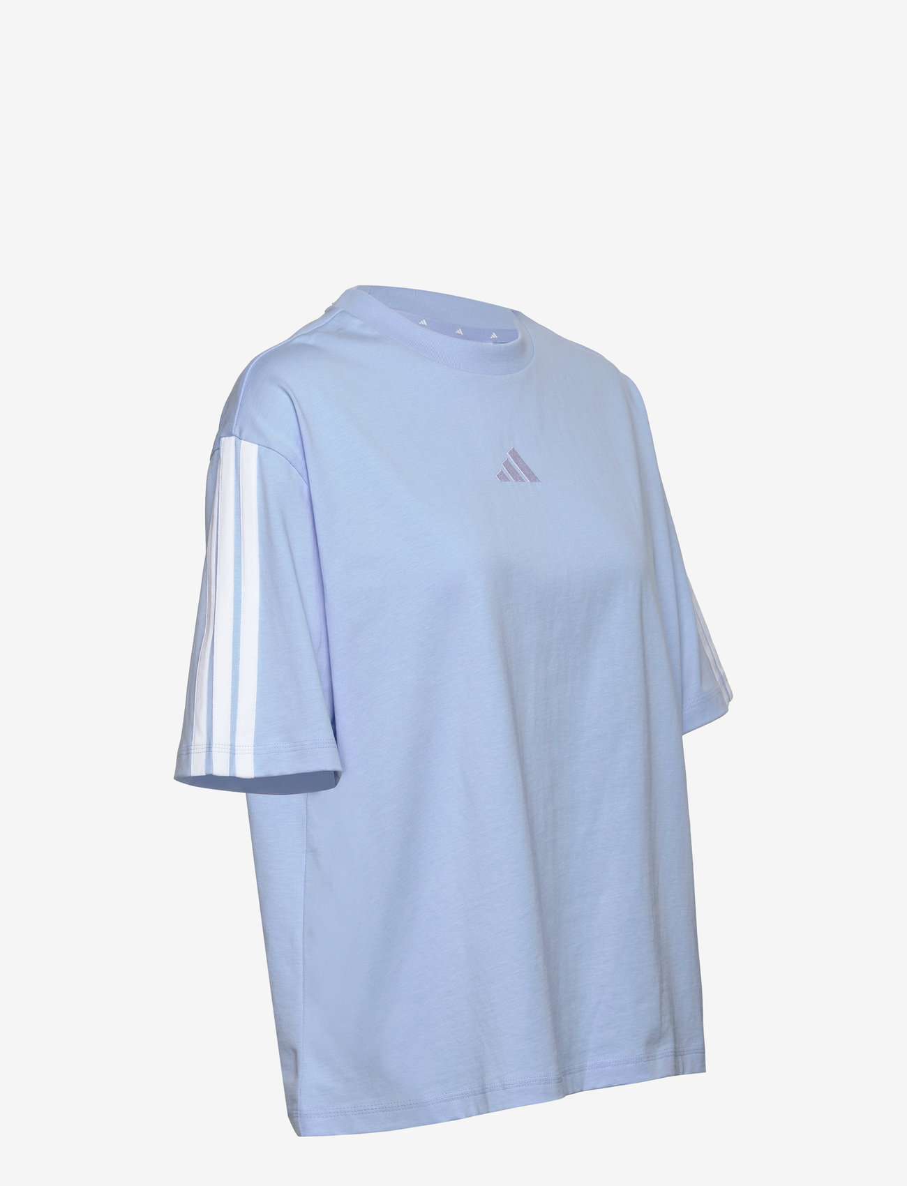 adidas Sportswear - W 3S SJ BF T - t-shirts - globlu/white - 3