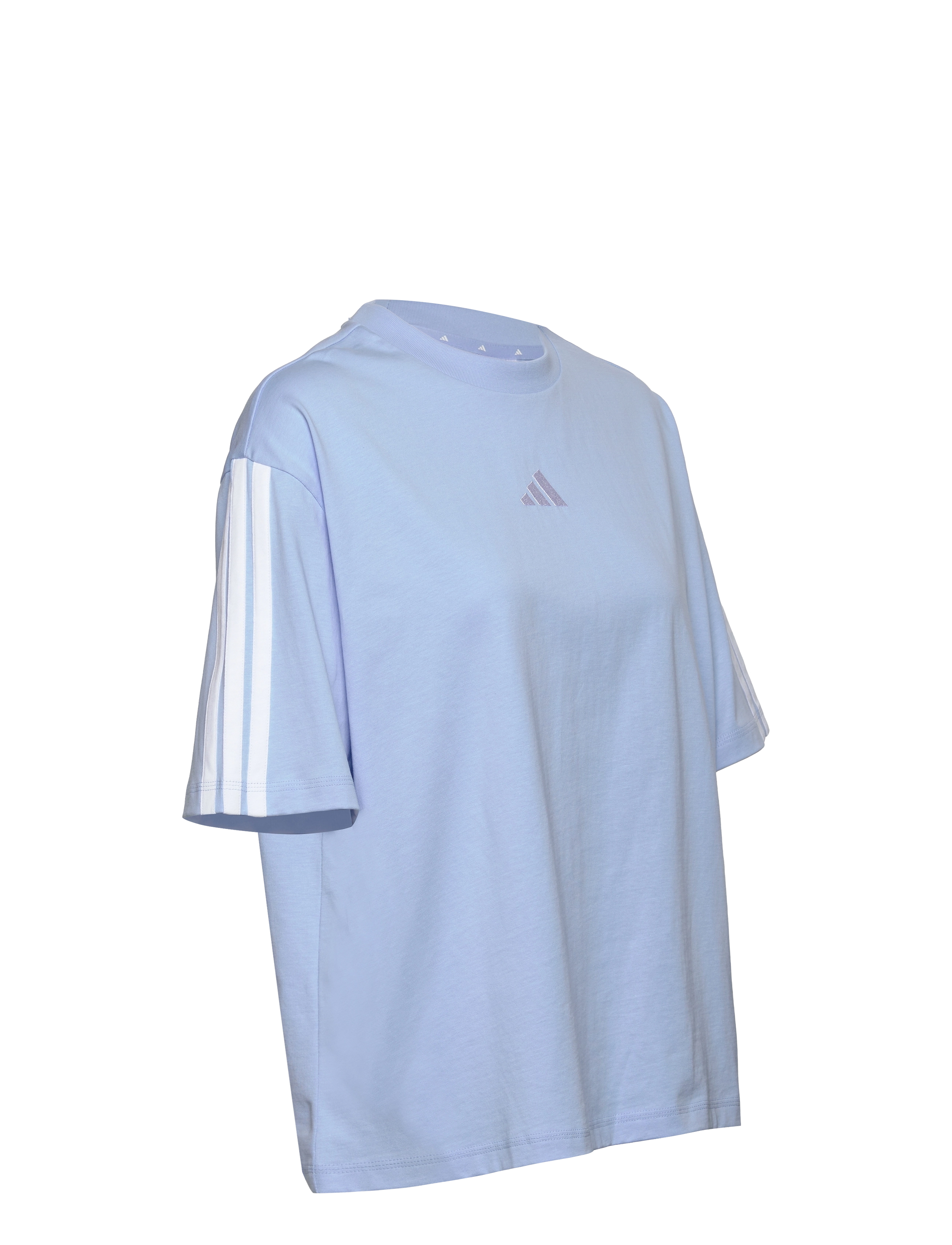 adidas Sportswear - W 3S SJ BF T - t-shirts - globlu/white - 3