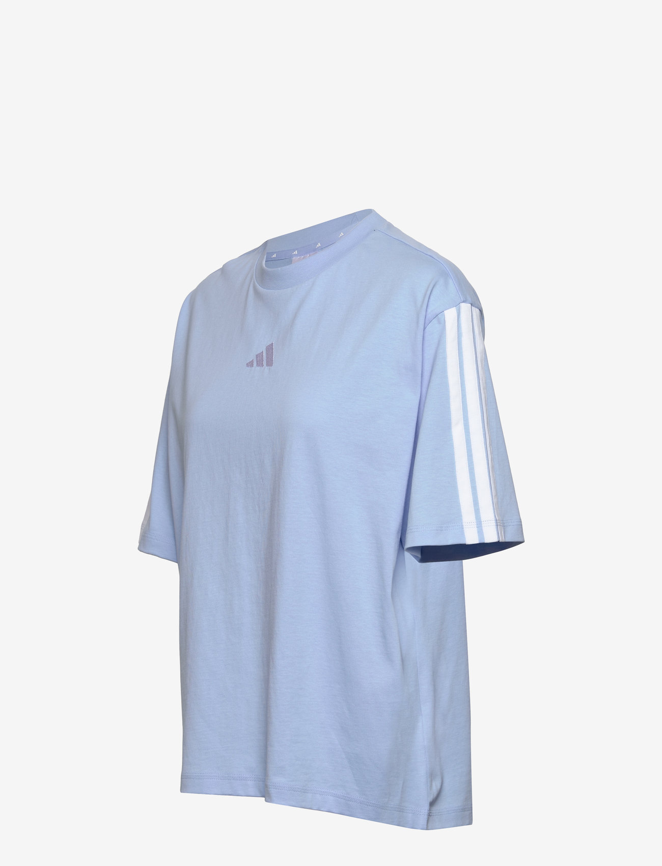 adidas Sportswear - W 3S SJ BF T - t-shirts - globlu/white - 4