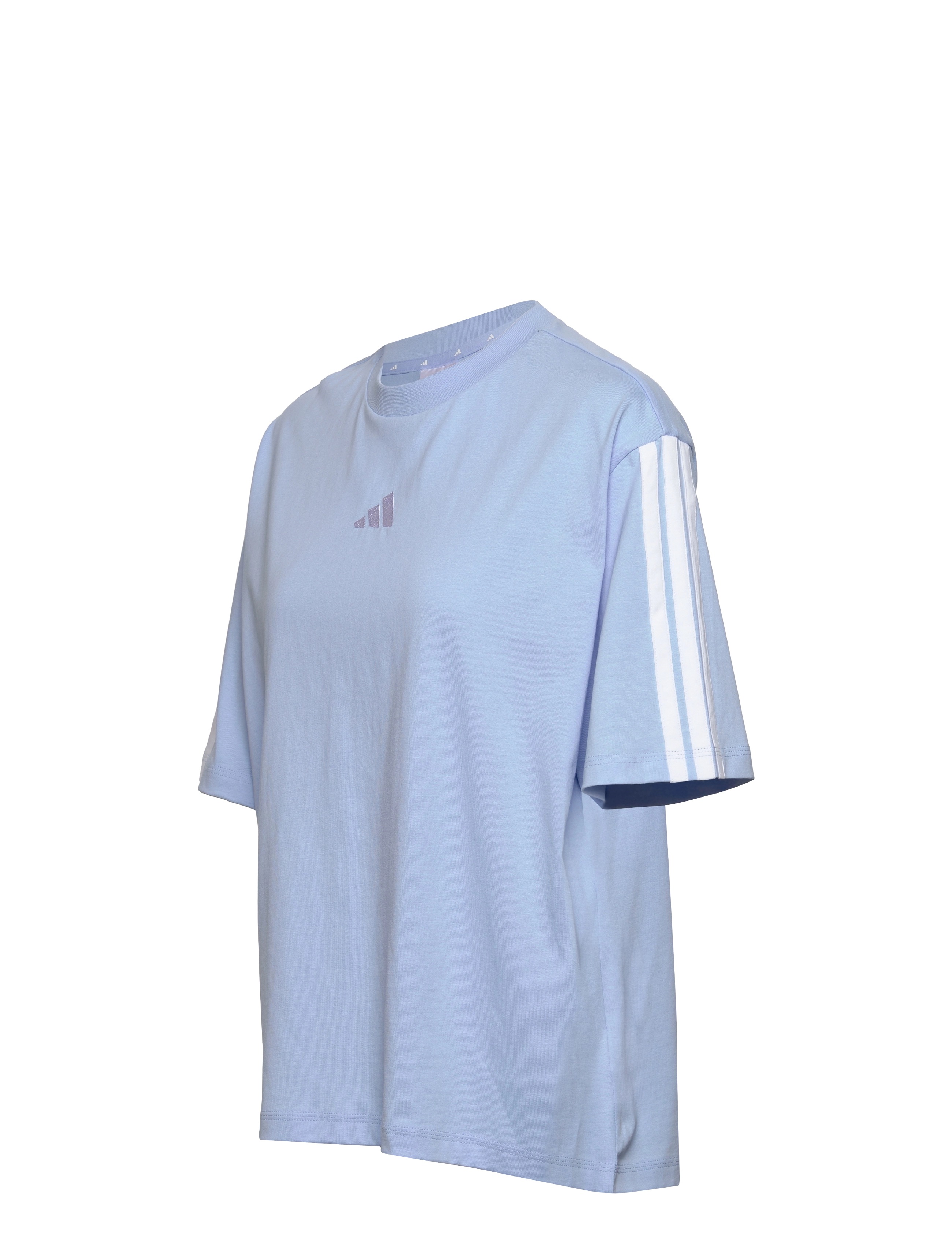 adidas Sportswear - W 3S SJ BF T - t-shirts - globlu/white - 4