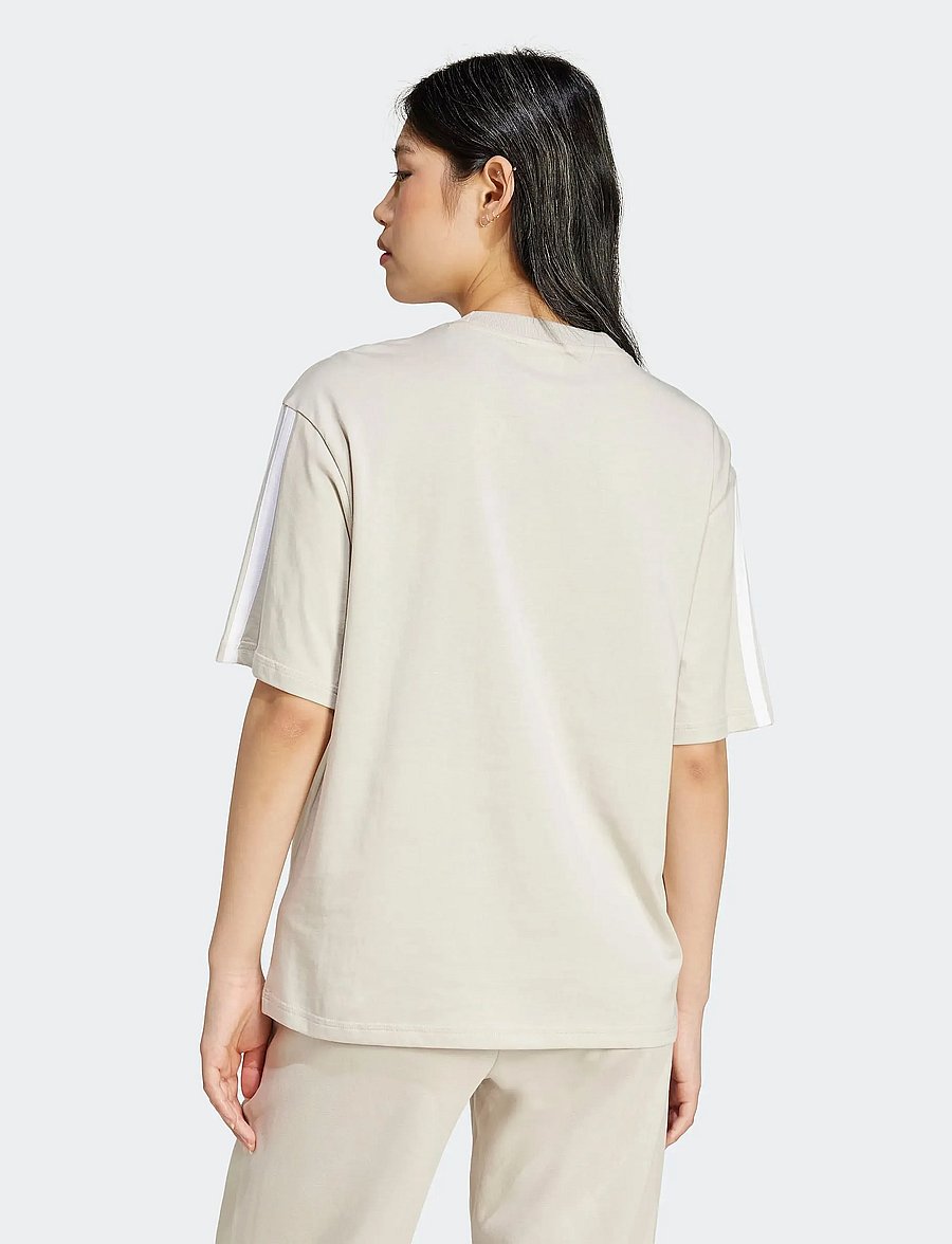 adidas Sportswear - W 3S SJ BF T - t-shirts - wonalu/white - 3
