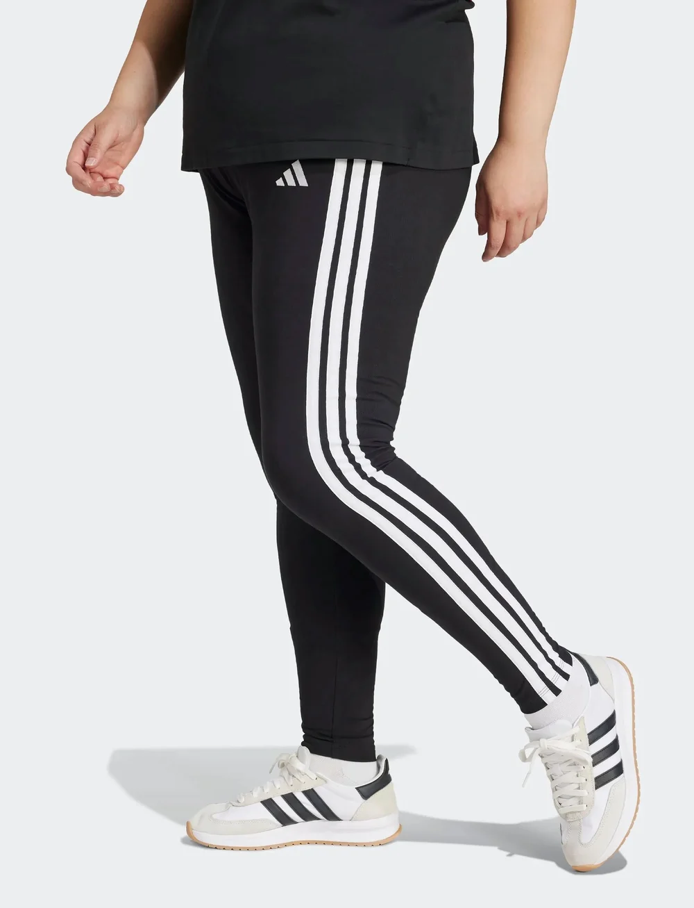 adidas Sportswear - W 3S SJ LEG INC - treeningretuusid - black/white - 0