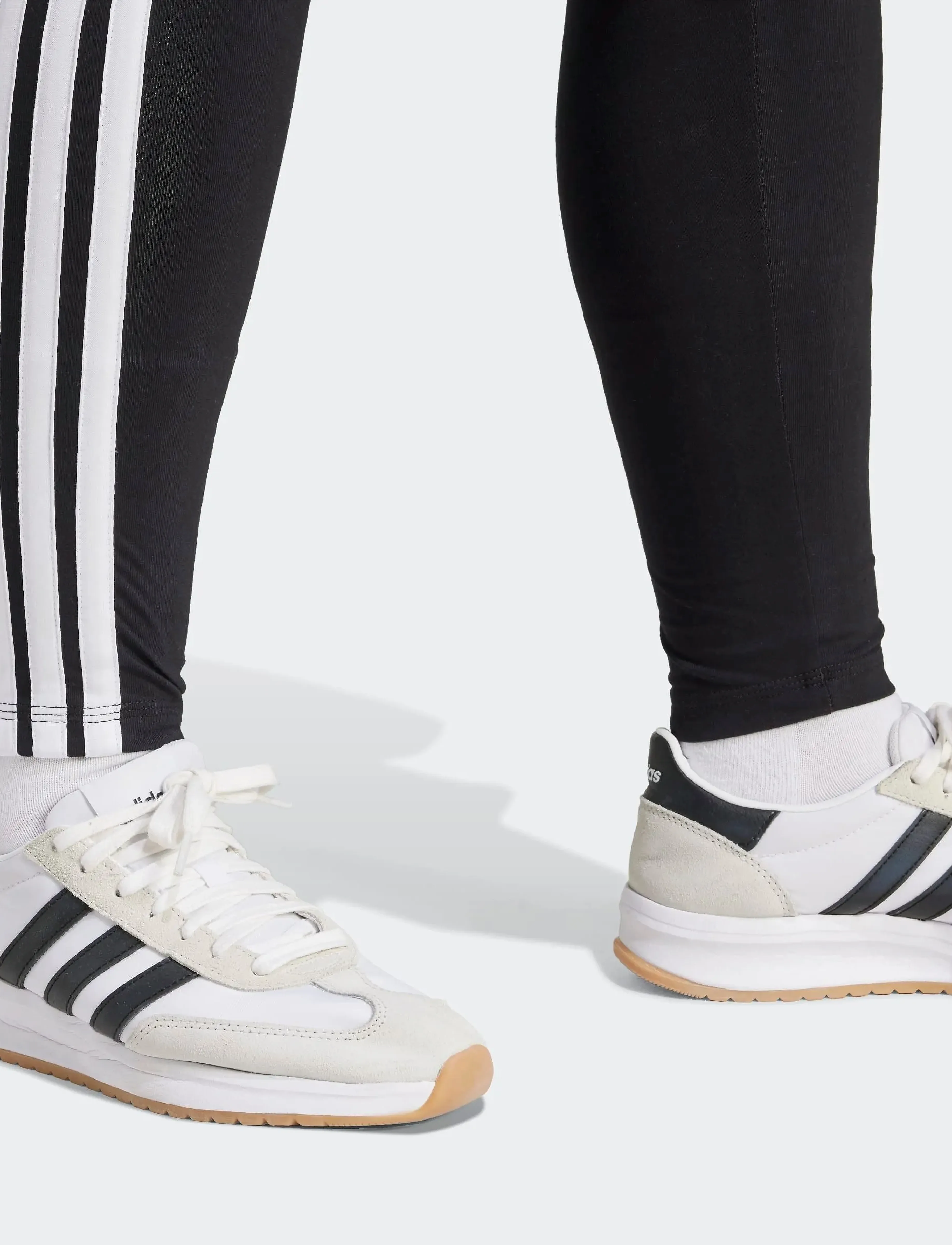 Adidas Essentials 3-Stripes Cotton Tights (Plus Size) dam – bild 8