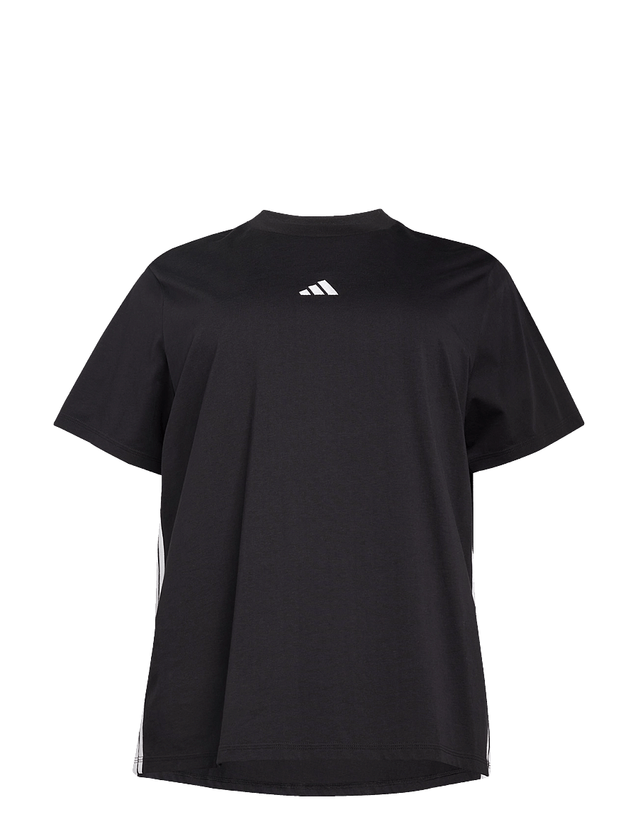 adidas Sportswear - W 3S SJ T INC - t-särgid - black/white - 1