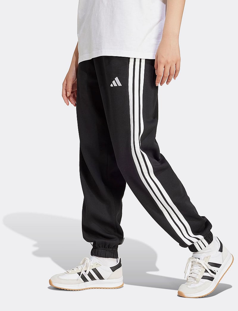 adidas Sportswear - W 3S FL C PT - träningsbyxor - black/white - 0