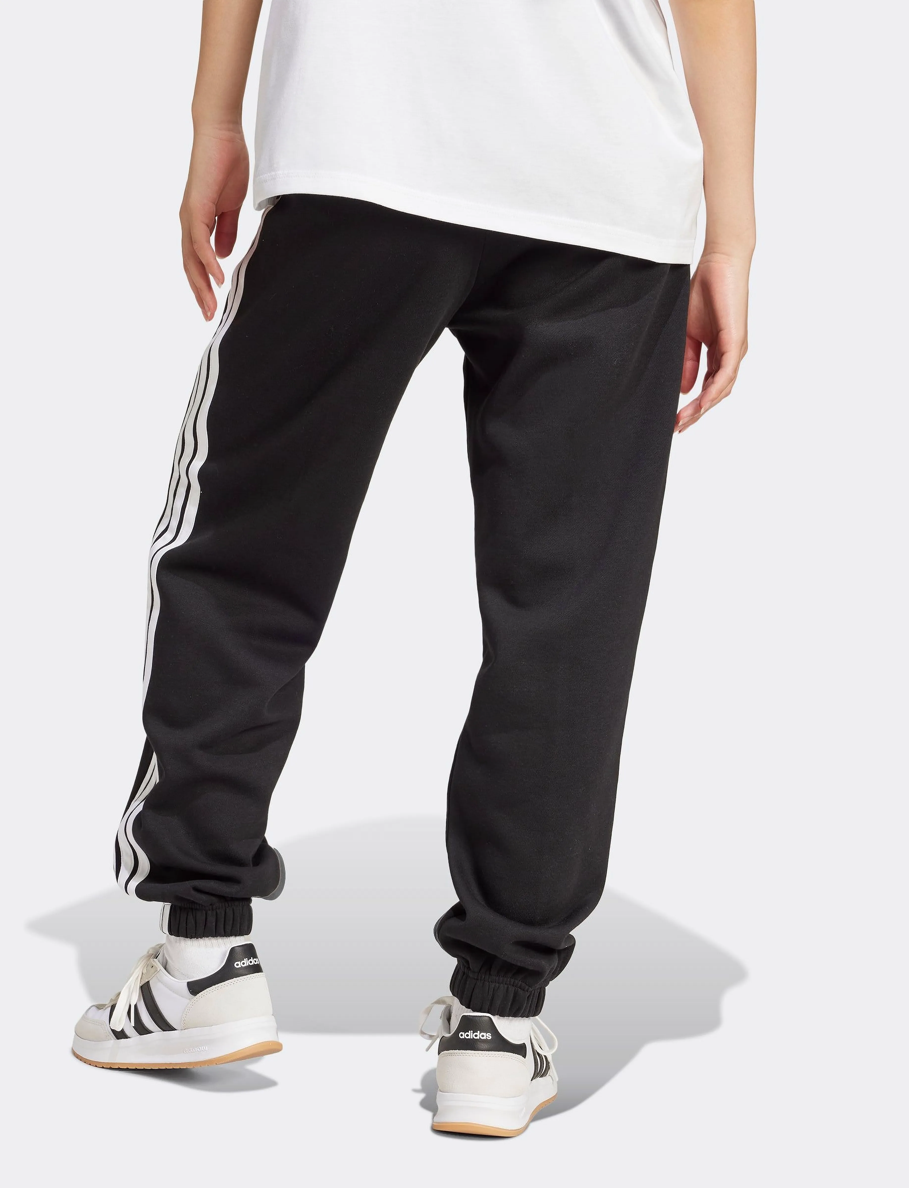 adidas Sportswear - W 3S FL C PT - trainingshosen - black/white - 4