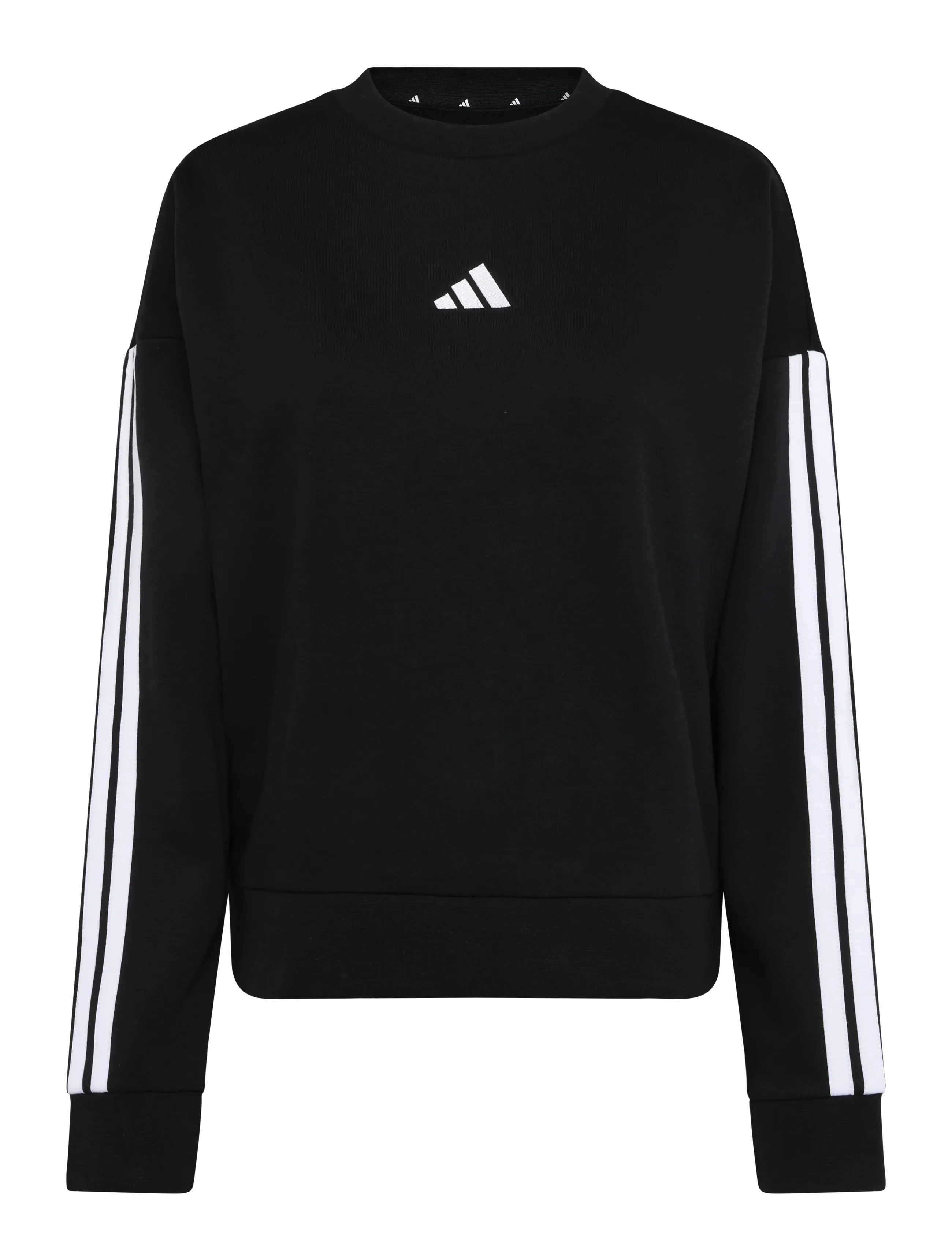 adidas Sportswear W 3S FL SWT - Sweatshirts - BLACK/WHITE / black