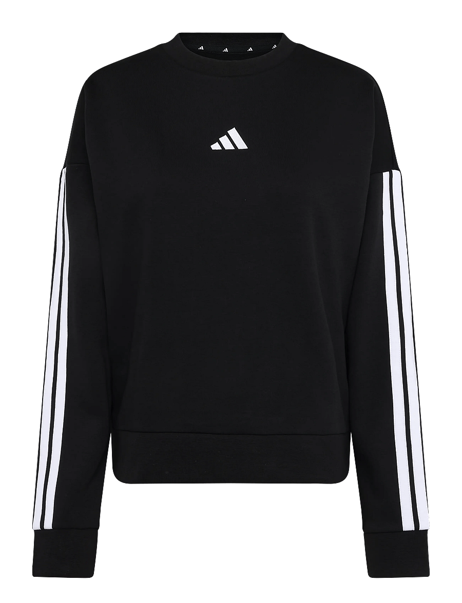 adidas Sportswear - W 3S FL SWT - overdele - black/white - 1