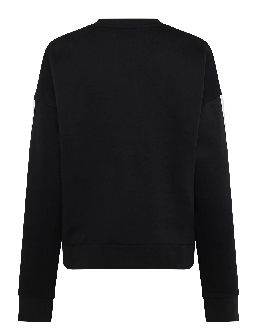 adidas Sportswear - W 3S FL SWT - overdele - black/white - 2