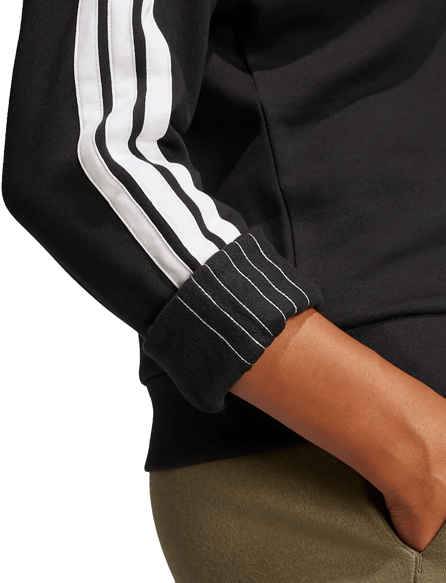 adidas Sportswear - W 3S FL SWT - sweatshirts - black/white - 3