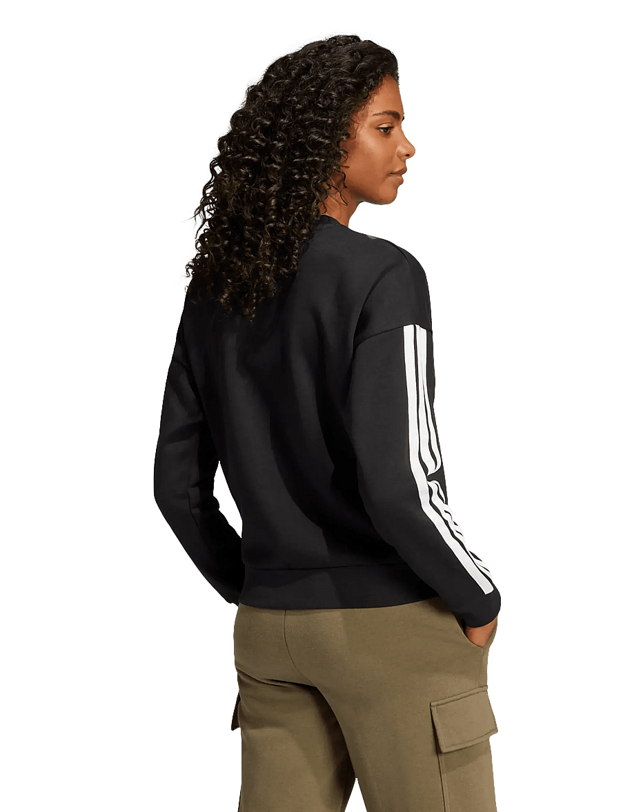 adidas Sportswear - W 3S FL SWT - sweatshirts - black/white - 5