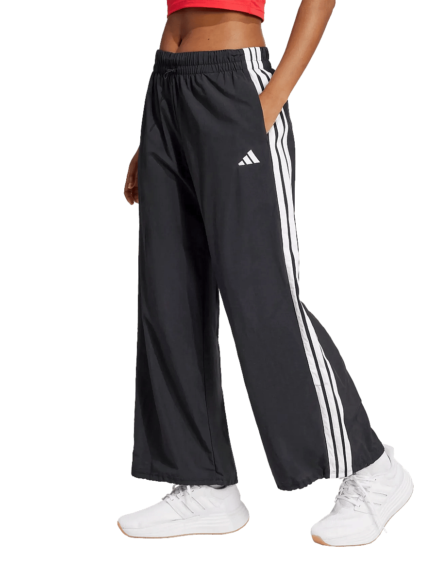 adidas Sportswear - W 3S WV PT - pantalons décontractés - black/white - 5