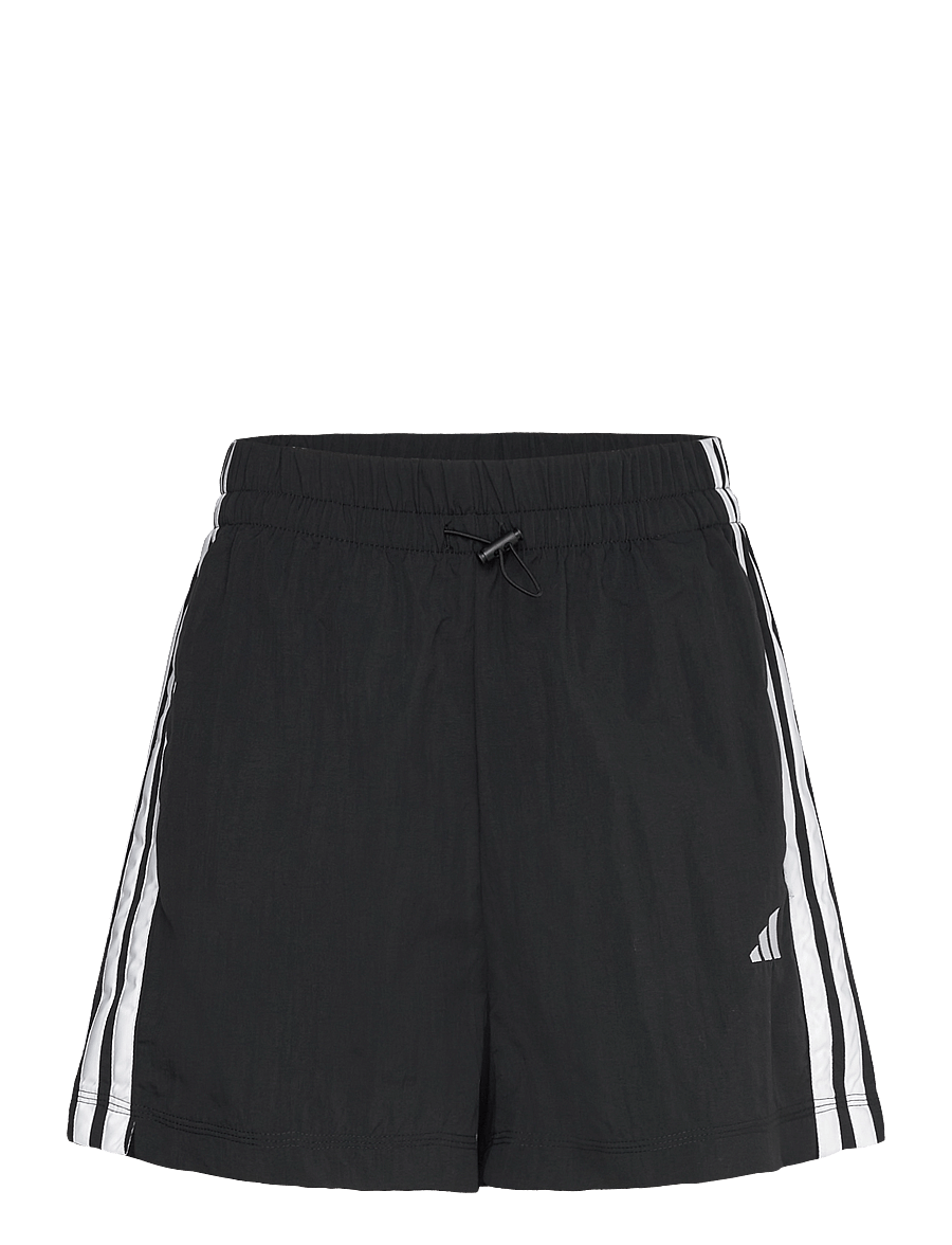 adidas Sportswear - W 3S WV SHO - freizeit shorts - black/white - 1