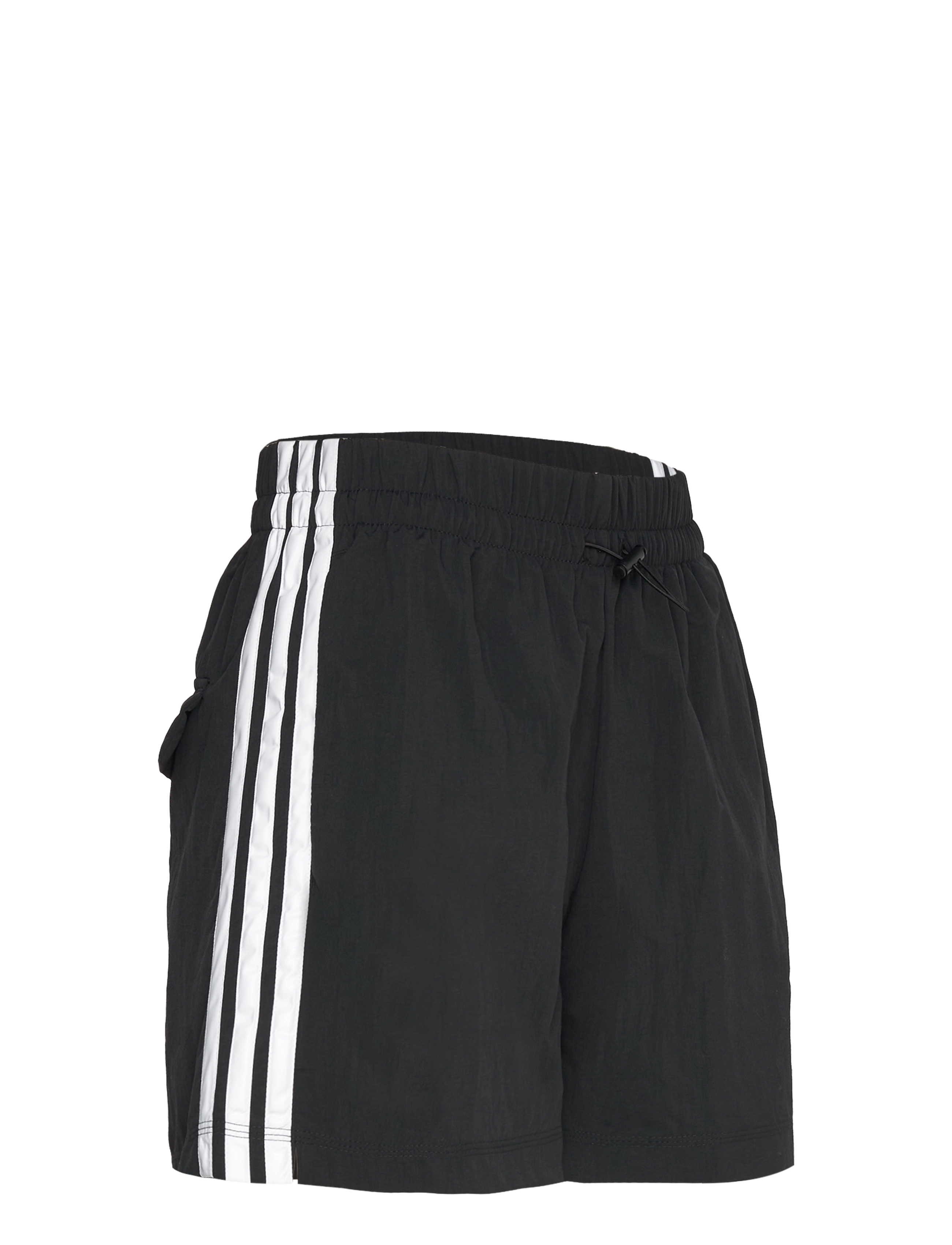 adidas Sportswear - W 3S WV SHO - afslappede shorts - black/white - 3