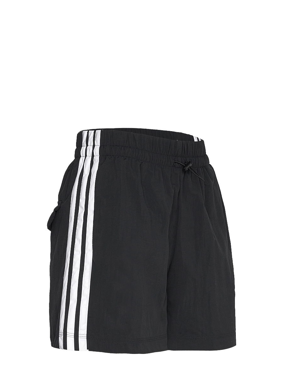adidas Sportswear - W 3S WV SHO - freizeit shorts - black/white - 3