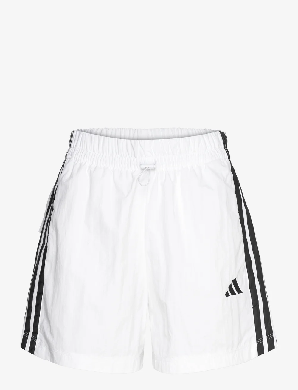 adidas Sportswear - W 3S WV SHO - afslappede shorts - white/black - 1