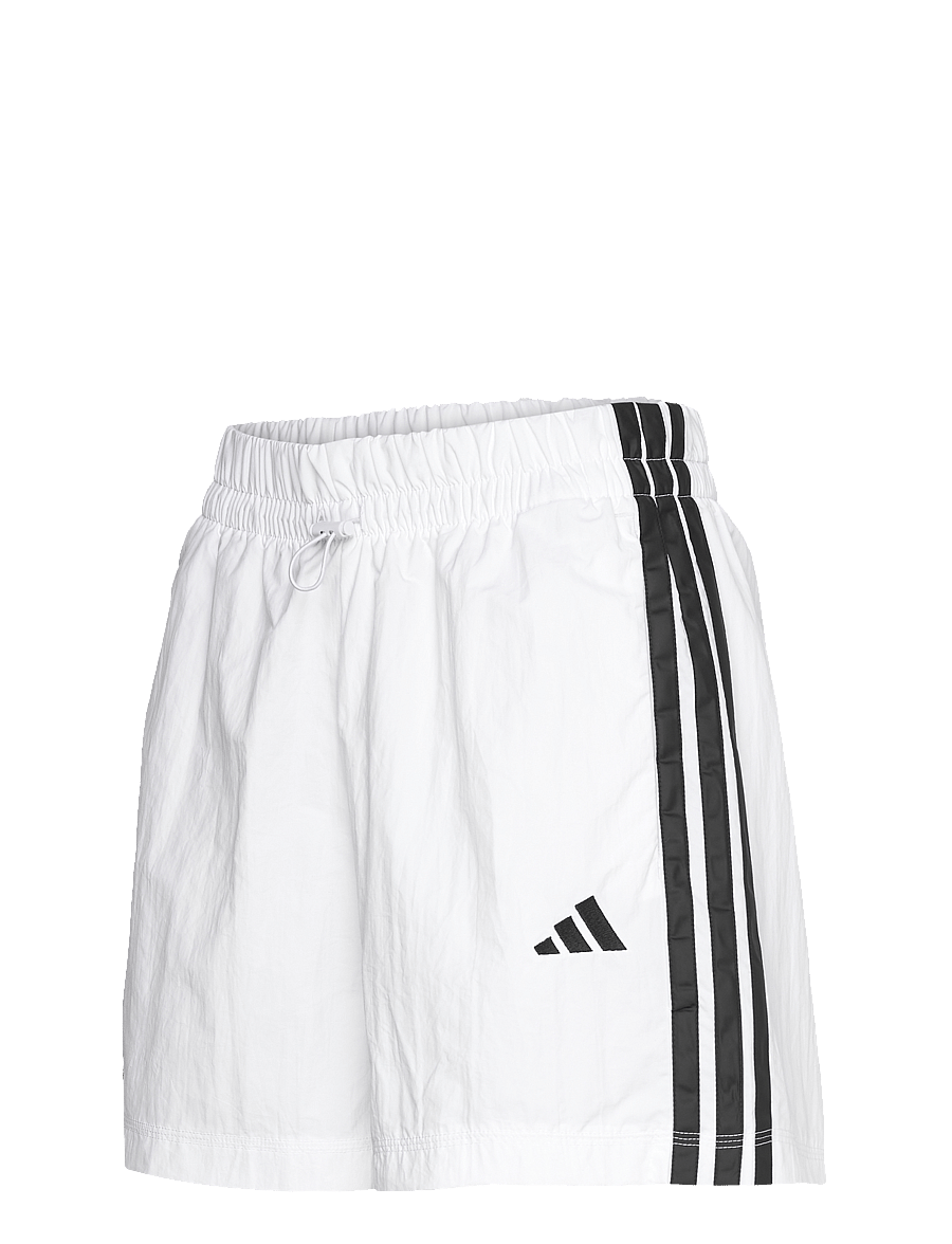 adidas Sportswear - W 3S WV SHO - freizeit shorts - white/black - 3