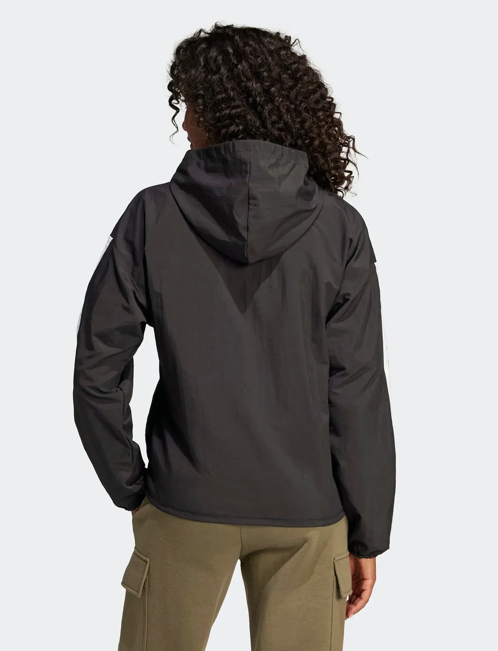 adidas Sportswear - W 3S WV WB - anoraks - black/white - 4