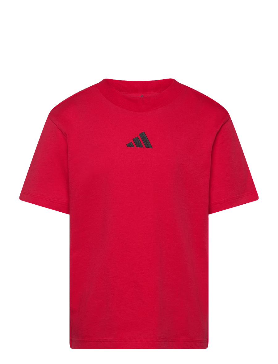adidas Sportswear - J SL TEE 160 - kortärmade t-shirts - purrub/black - 1