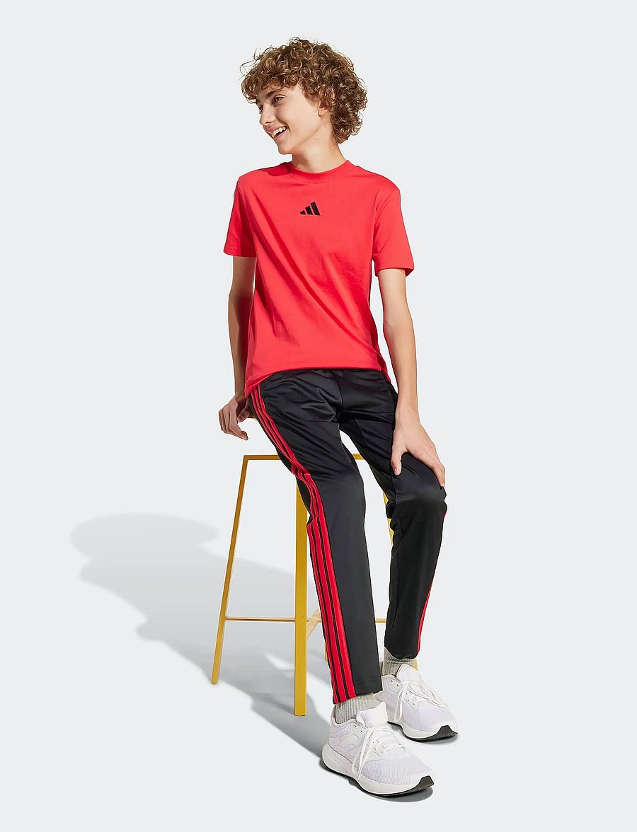 adidas Sportswear - J SL TEE 160 - kortärmade t-shirts - purrub/black - 0