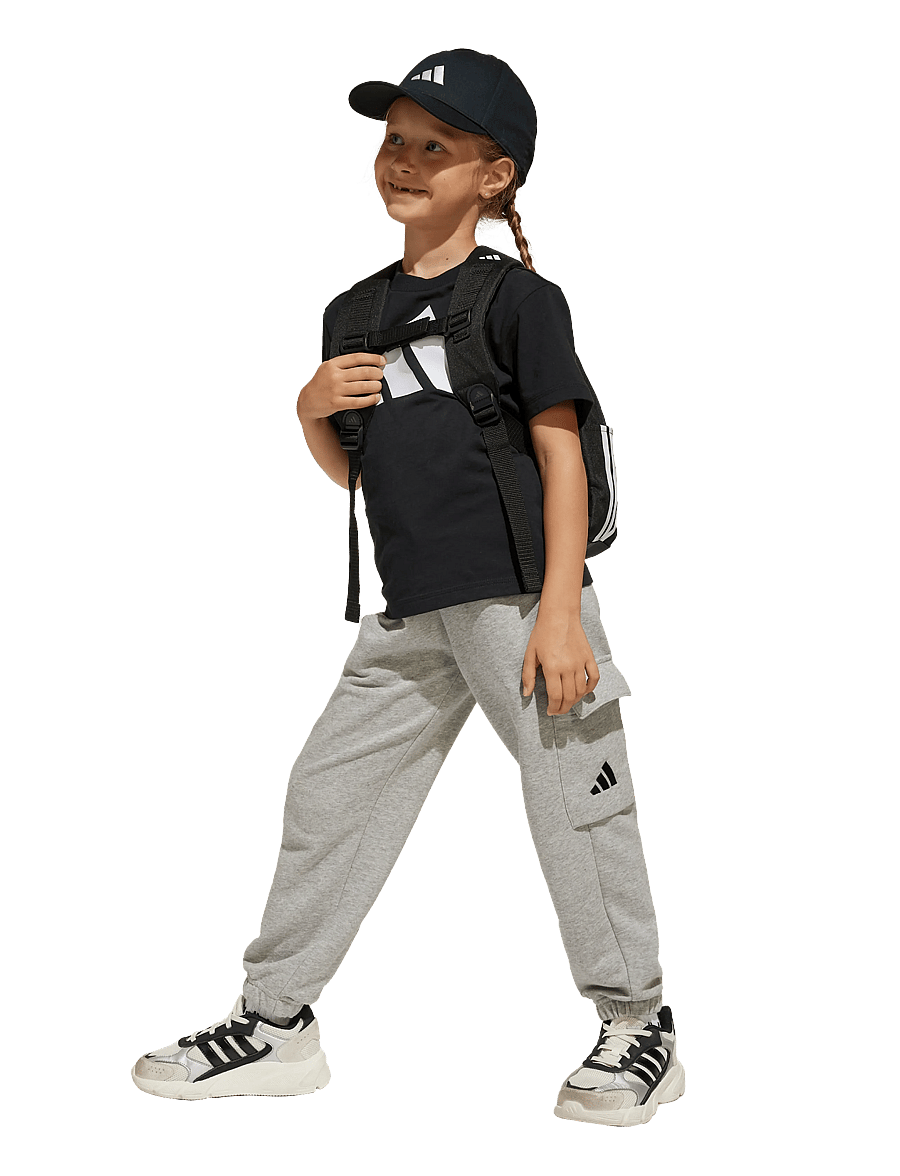 adidas Sportswear - LK BL TEE 160 - kurzärmelig - black/white - 0
