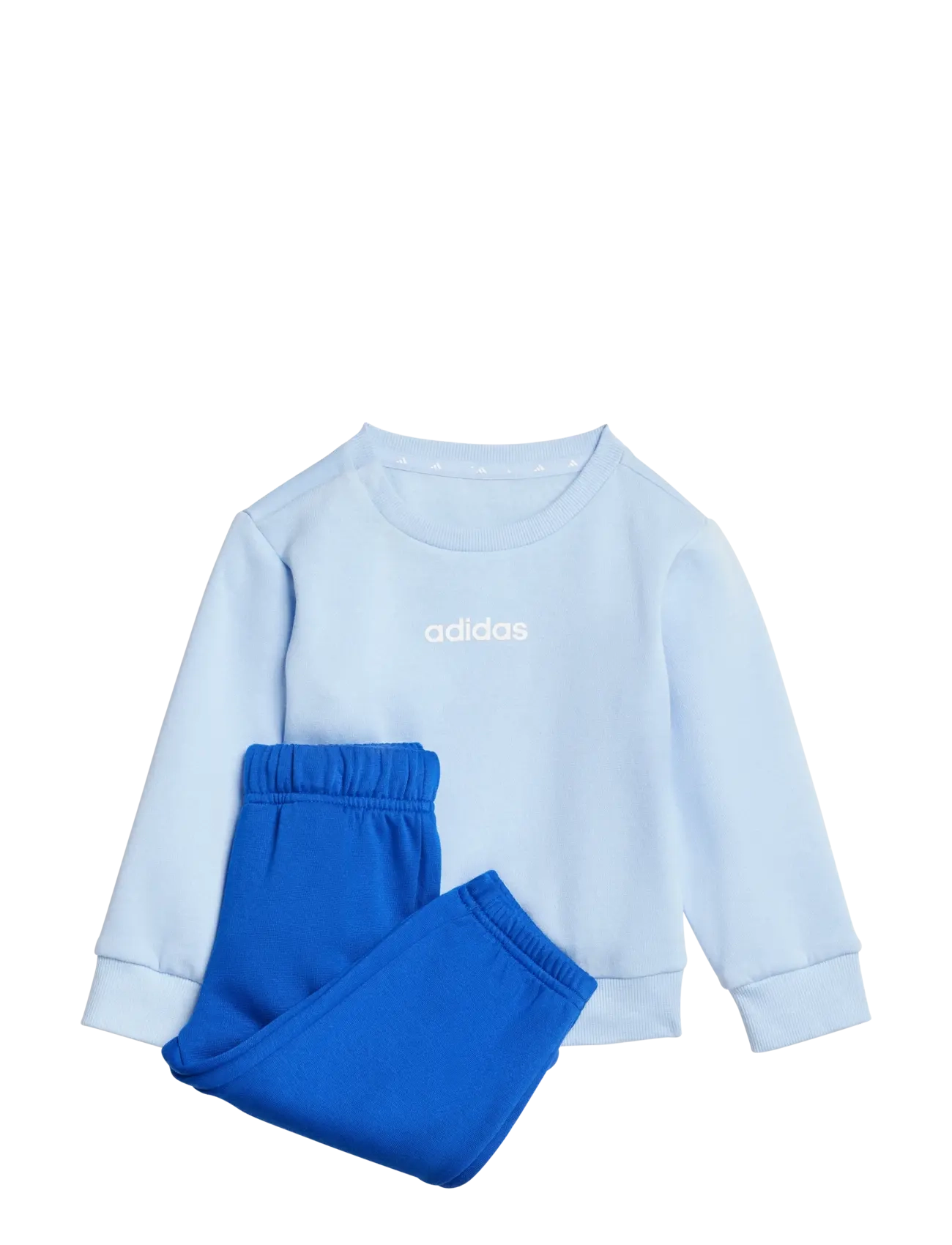 ADIDAS SPORTSWEAR I Lin Fl Jog Blau - 92 - Kinder
