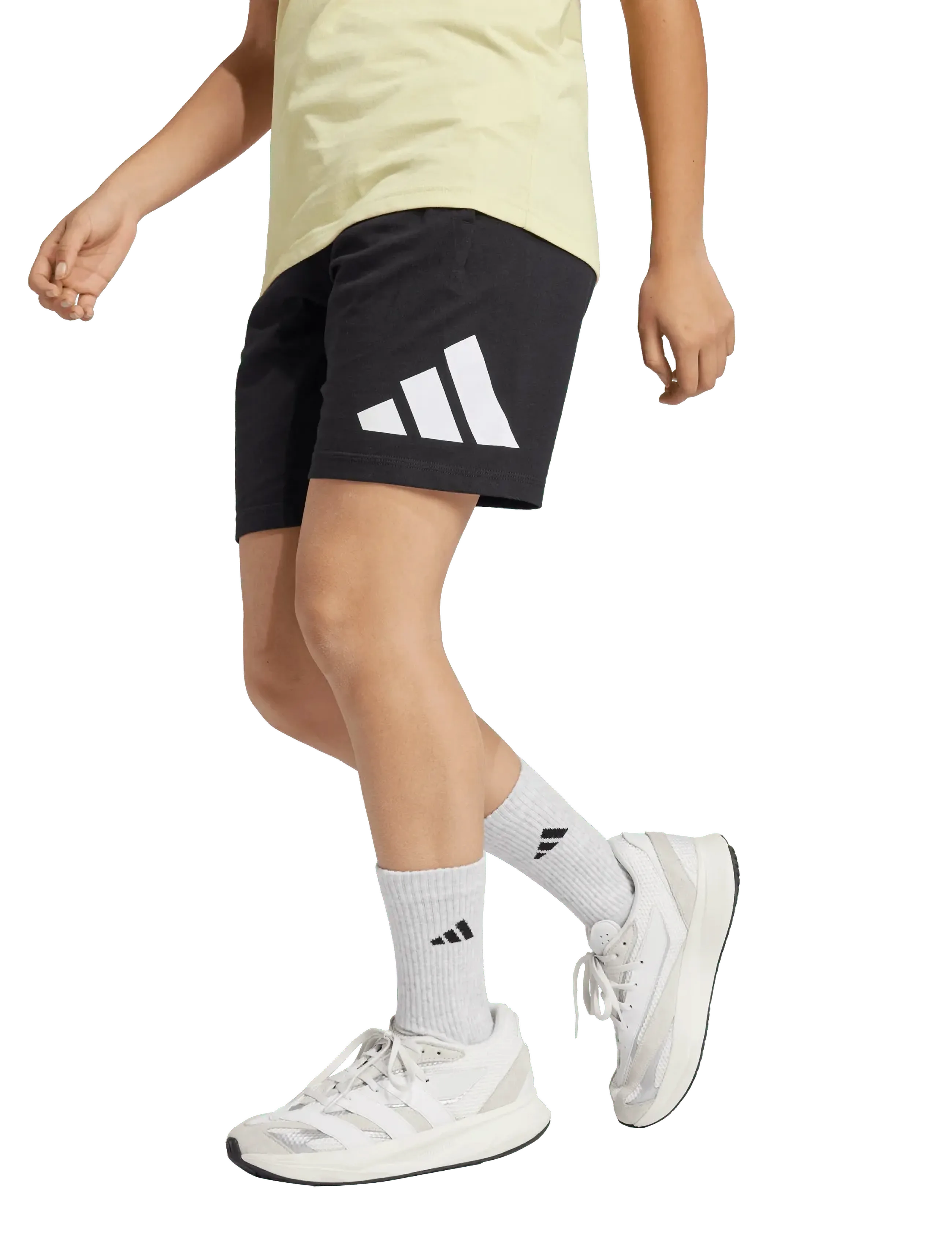 adidas Sportswear - J BL KN SH 210 - sweatshorts - black/white - 5