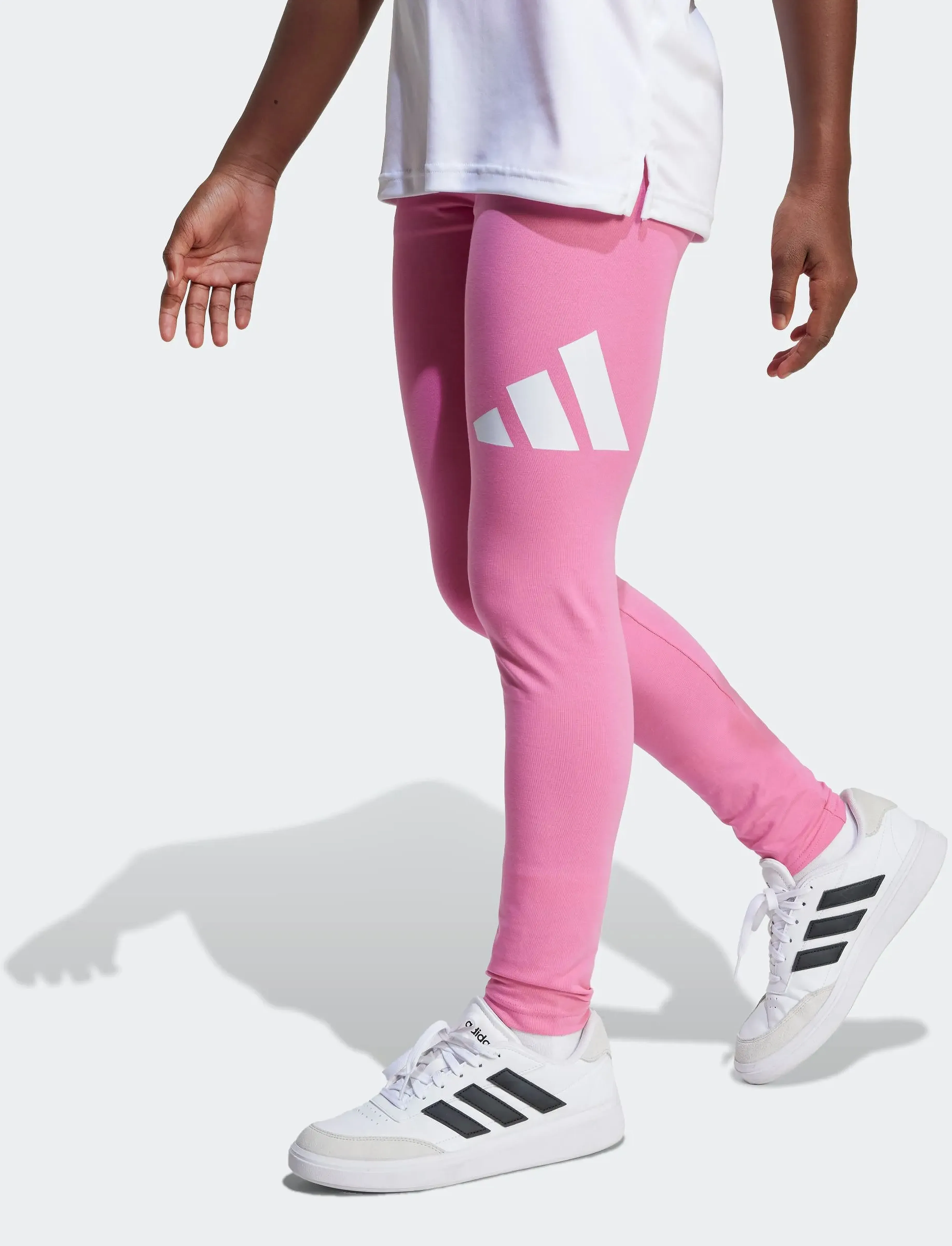 adidas Sportswear - JG BL LEG 230 - leggings - pnkfus/white - 4