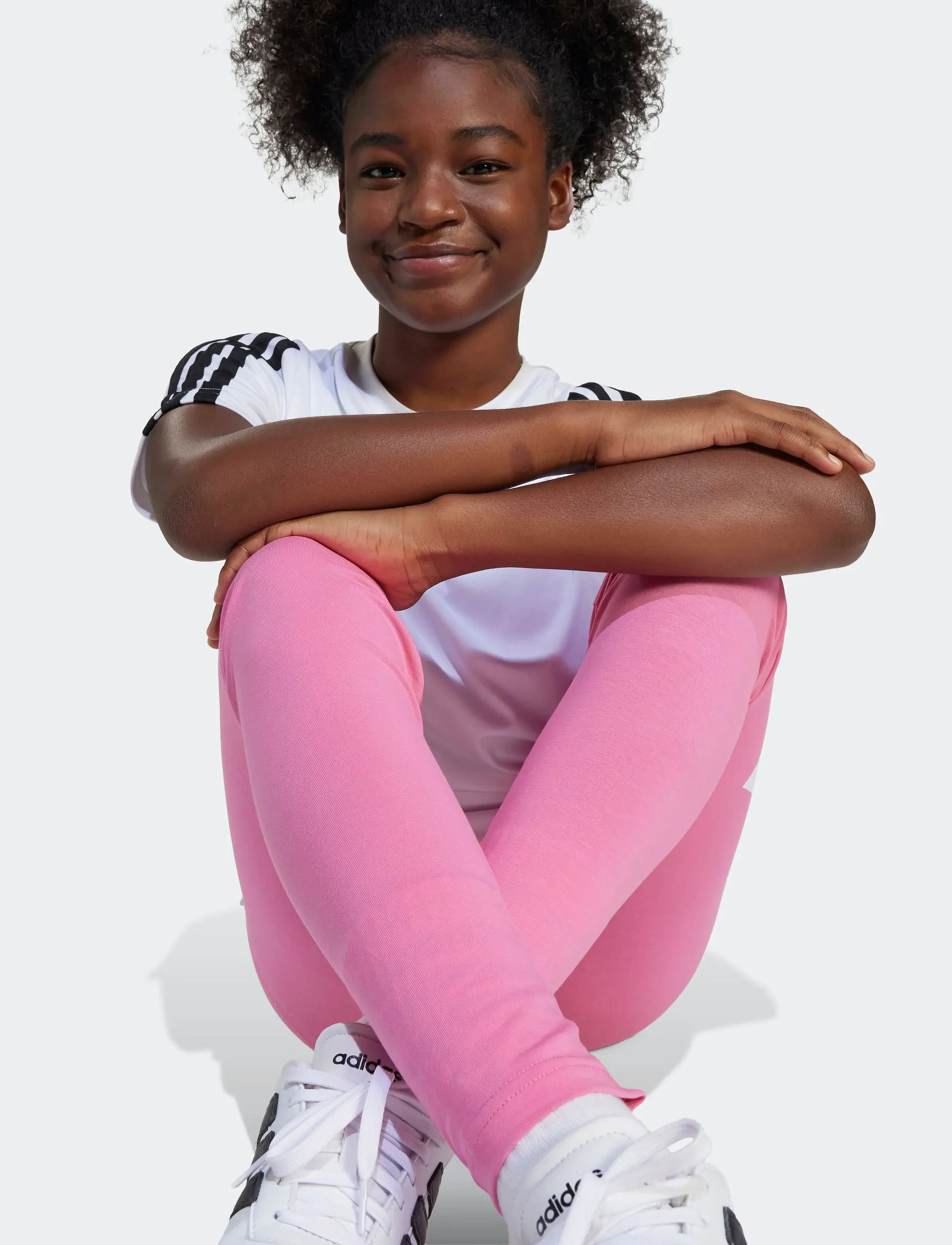 adidas Sportswear - JG BL LEG 230 - leggings - pnkfus/white - 5