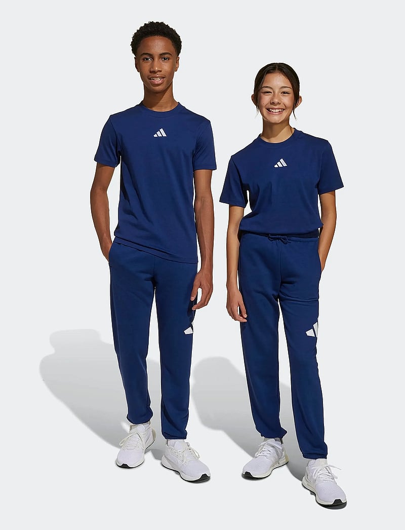 adidas Sportswear - J BL FT PT 280 - träningsbyxor - dkblue/white - 4