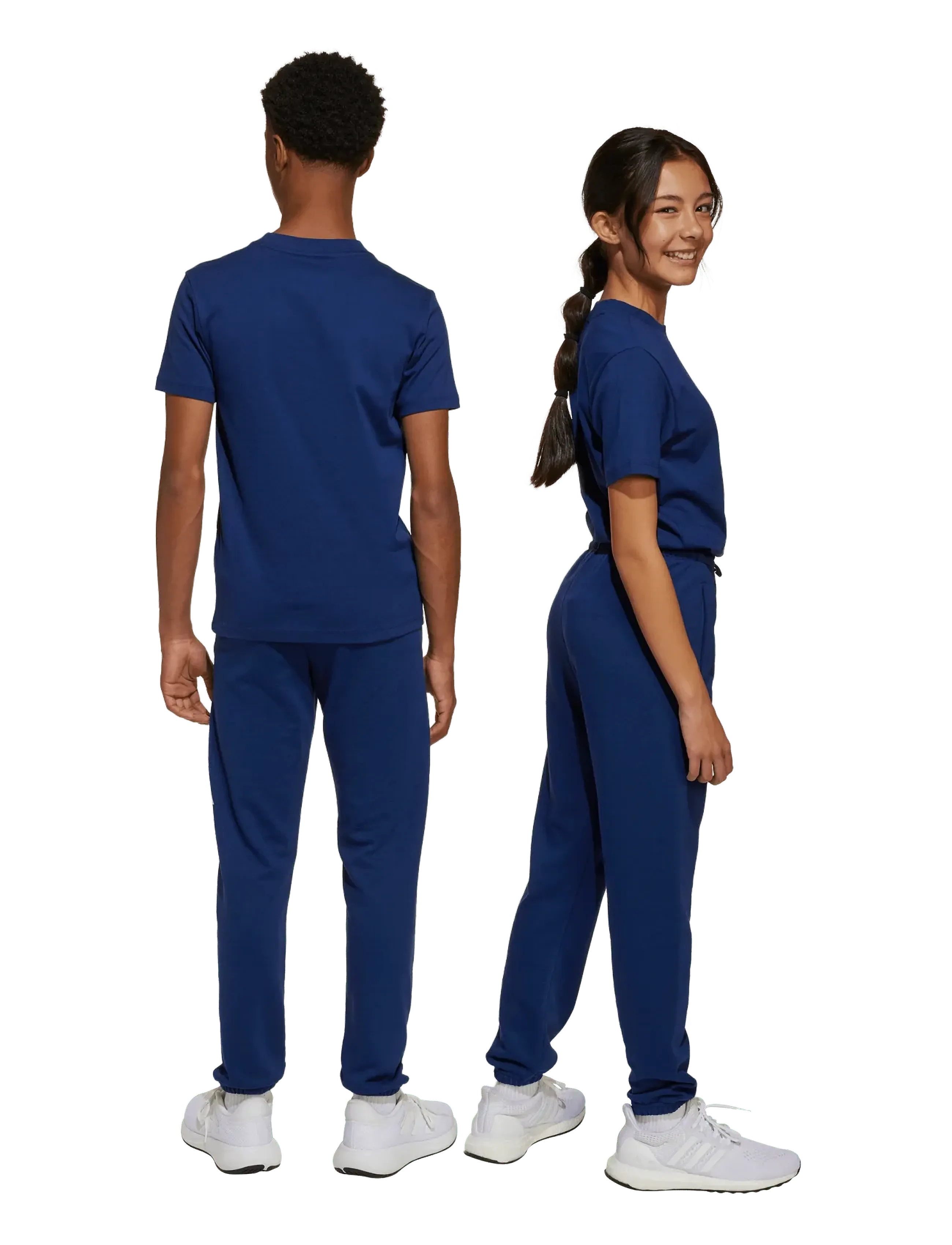 adidas Sportswear - J BL FT PT 280 - dressipüksid - dkblue/white - 4