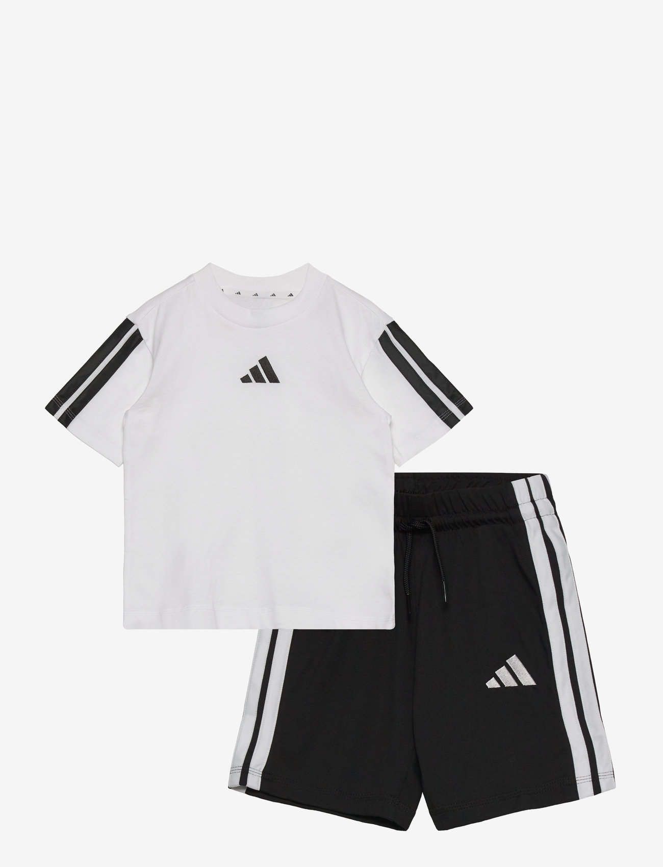 adidas Sportswear - LK 3S T-SET 160 - 2-delat set - white/black - 0