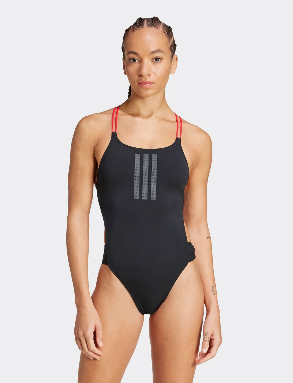 adidas Sportswear - RIPSTREAM SUIT - sport-bademode - black/purrub - 0