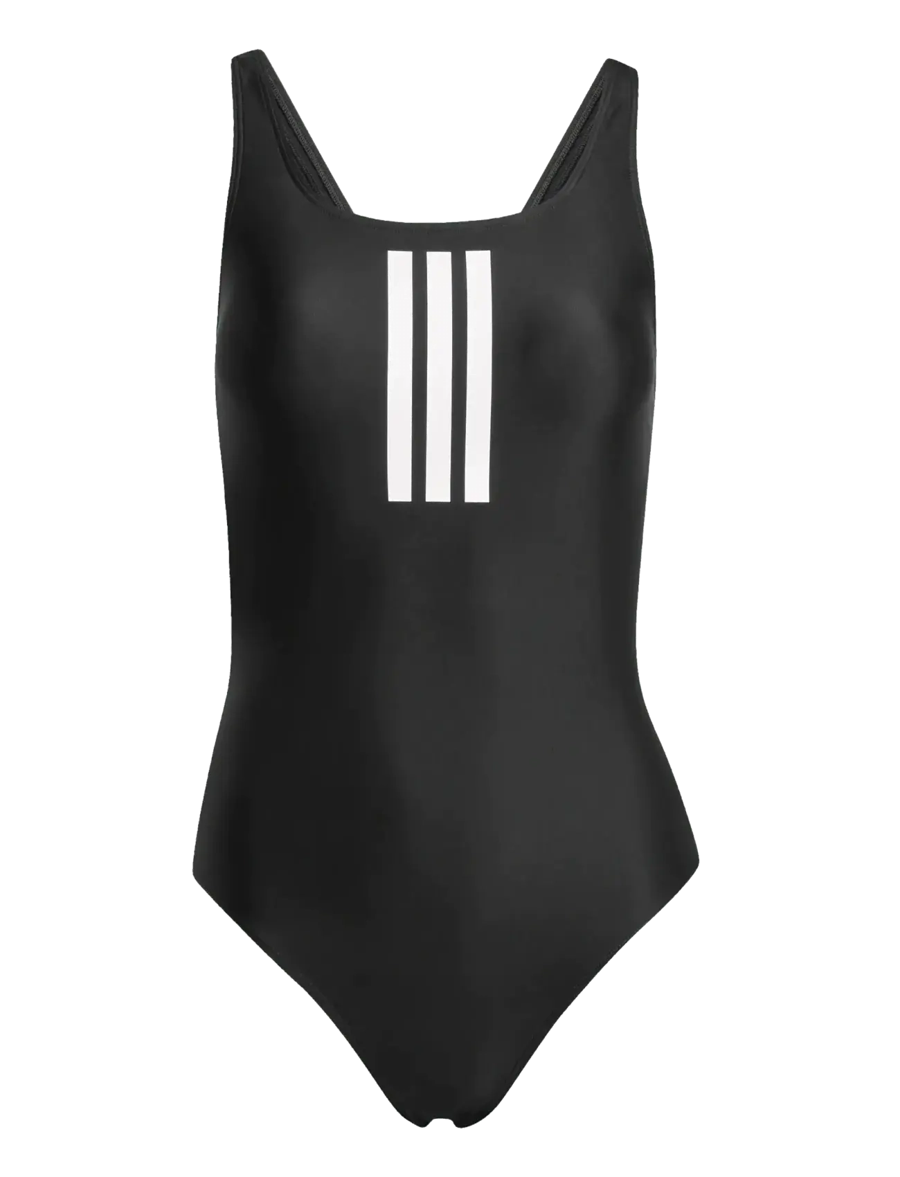 adidas Sportswear 3S MID SUIT - sport zwemkleding - BLACK/WHITE / black