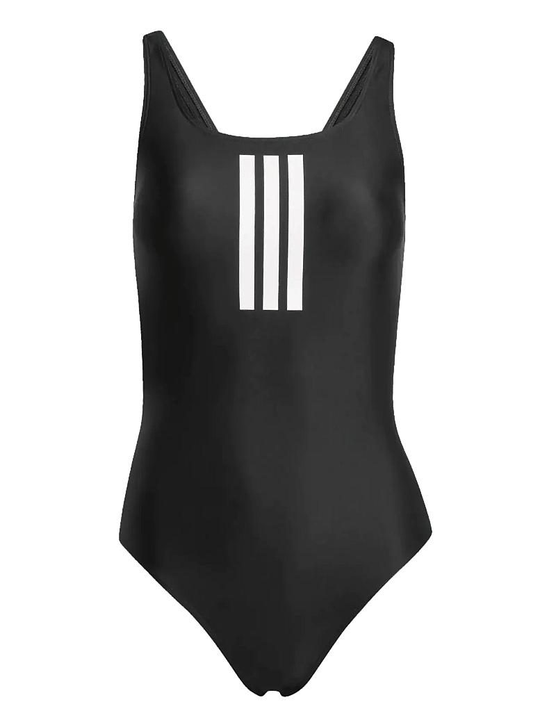adidas Sportswear - 3S MID SUIT - ujumistrikood - black/white - 1