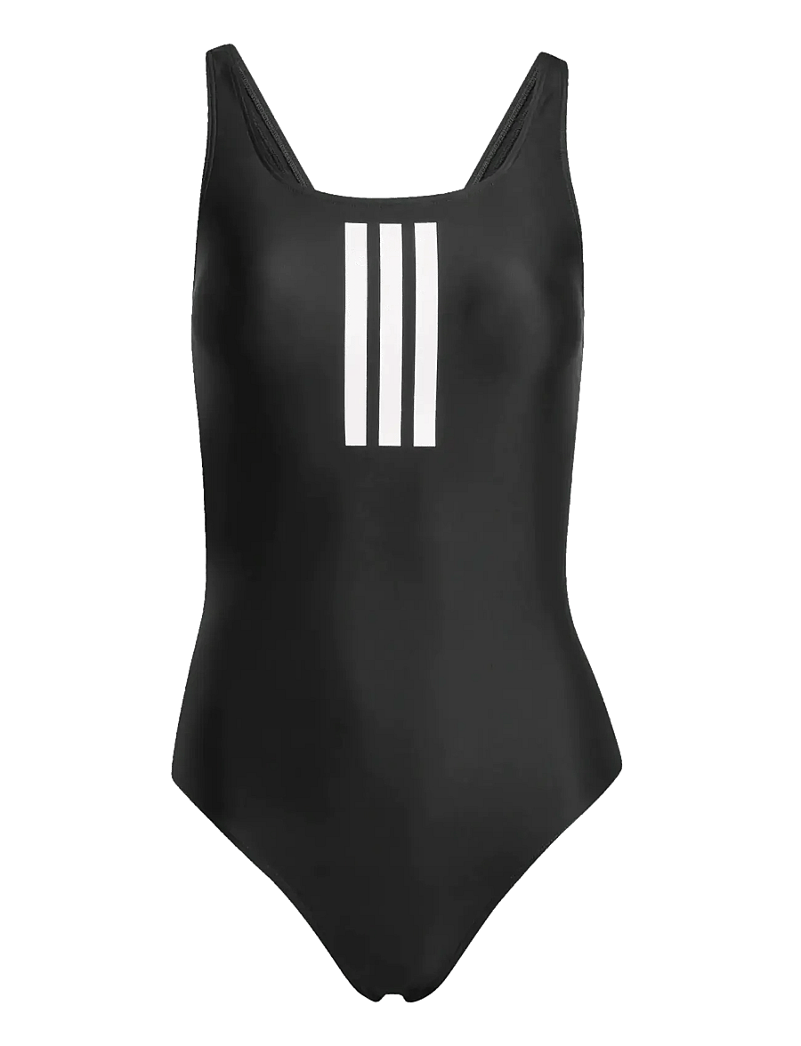 adidas Sportswear - 3S MID SUIT - sport-bademode - black/white - 1