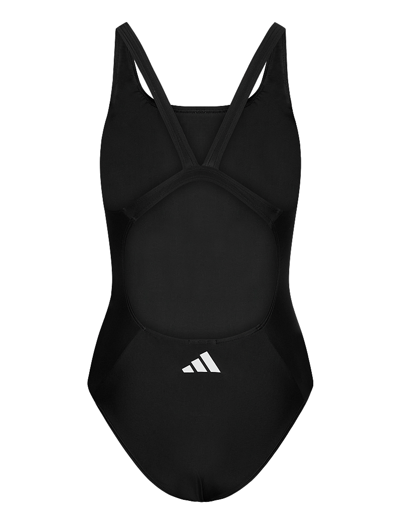 adidas Sportswear - 3S MID SUIT - sportiga badkläder - black/white - 2