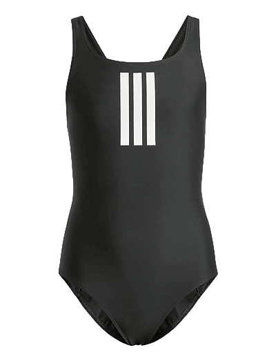 adidas Sportswear 3S MID SUIT GY - Baddräkter - BLACK/WHITE / black