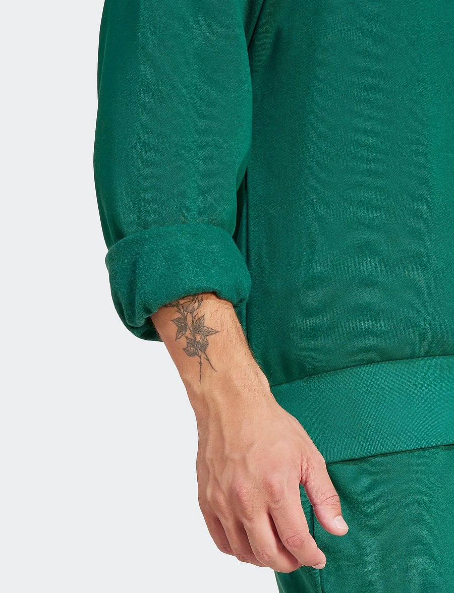 adidas Sportswear - M FEELCOZY SWT - sweatshirts - cgreen/black - 5