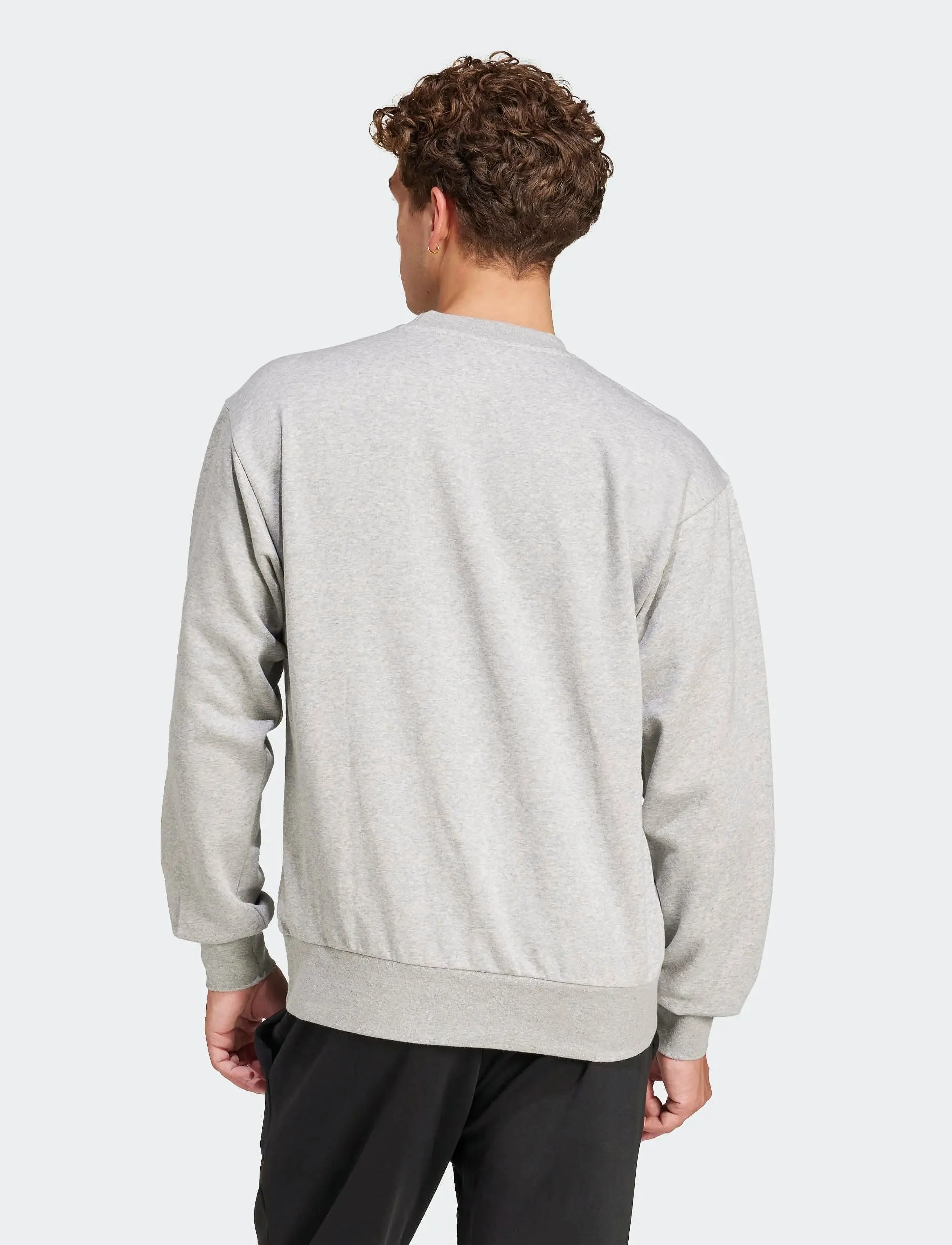 adidas Sportswear - M FEELCOZY SWT - overdele - mgreyh/black - 5